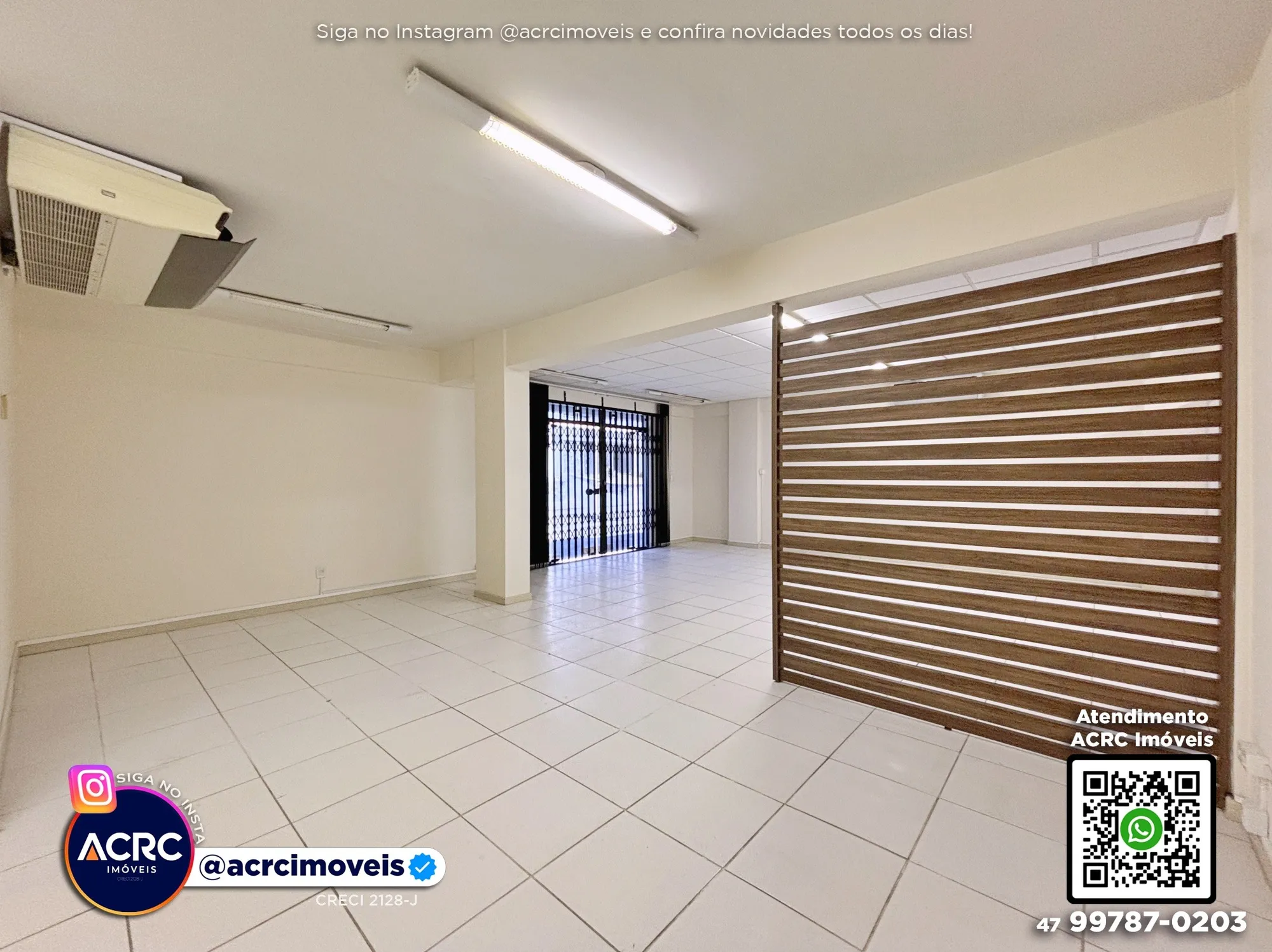 ACRC Imóveis - LJ00502 - Sala Comercial para Locação no Bairro Ponta Aguda em Blumenau — foto 3