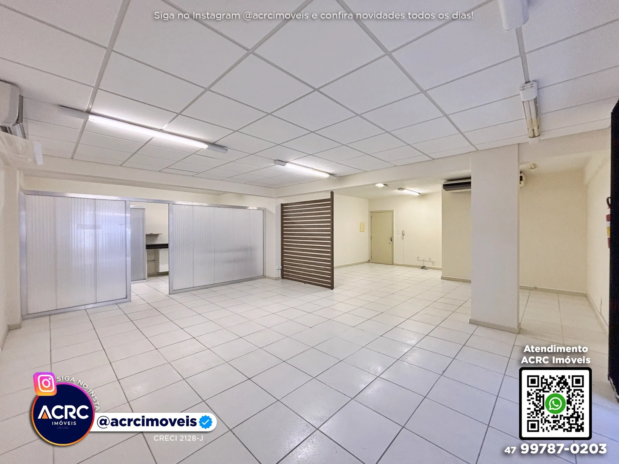 ACRC Imóveis - LJ00502 - Sala Comercial para Locação no Bairro Ponta Aguda em Blumenau — foto 4