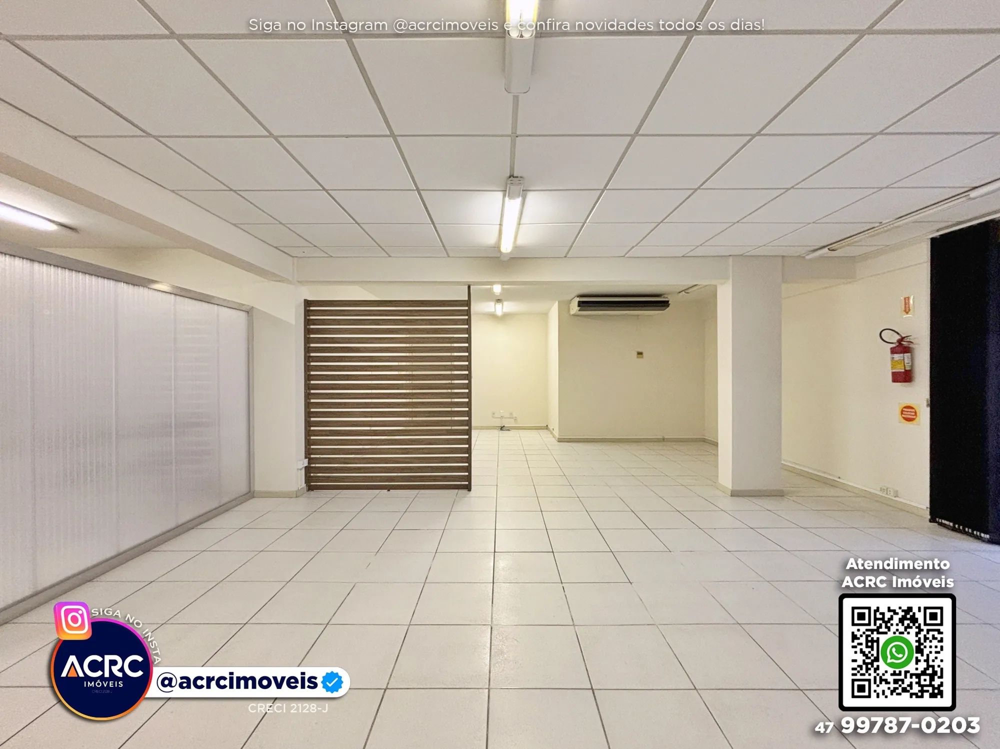 ACRC Imóveis - LJ00502 - Sala Comercial para Locação no Bairro Ponta Aguda em Blumenau — foto 5
