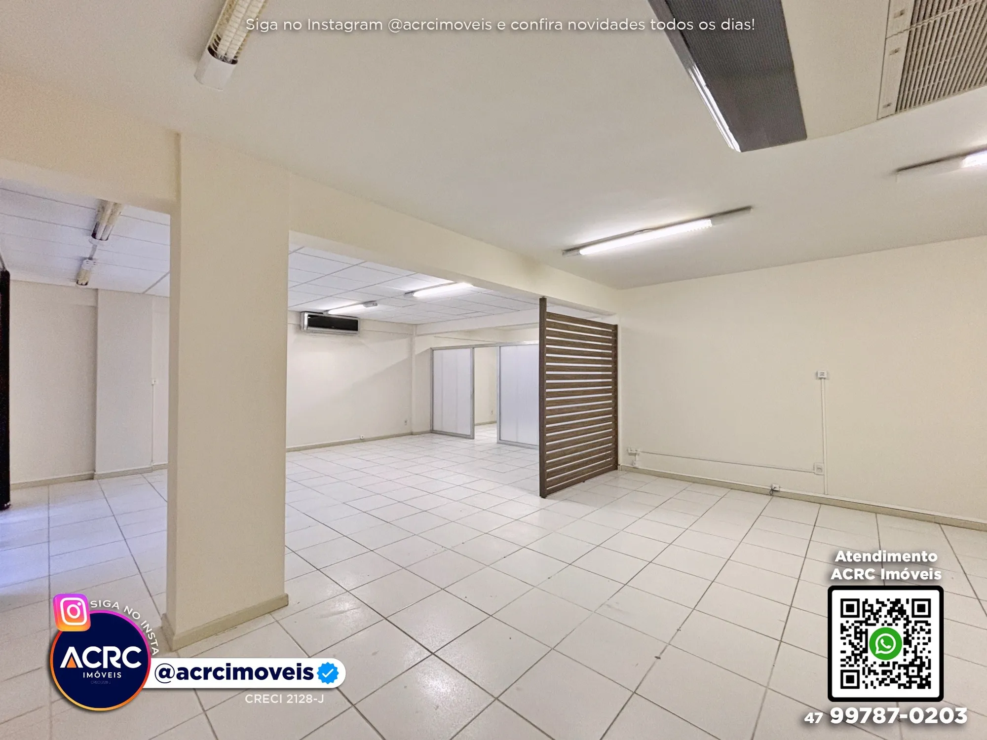 ACRC Imóveis - LJ00502 - Sala Comercial para Locação no Bairro Ponta Aguda em Blumenau — foto 6