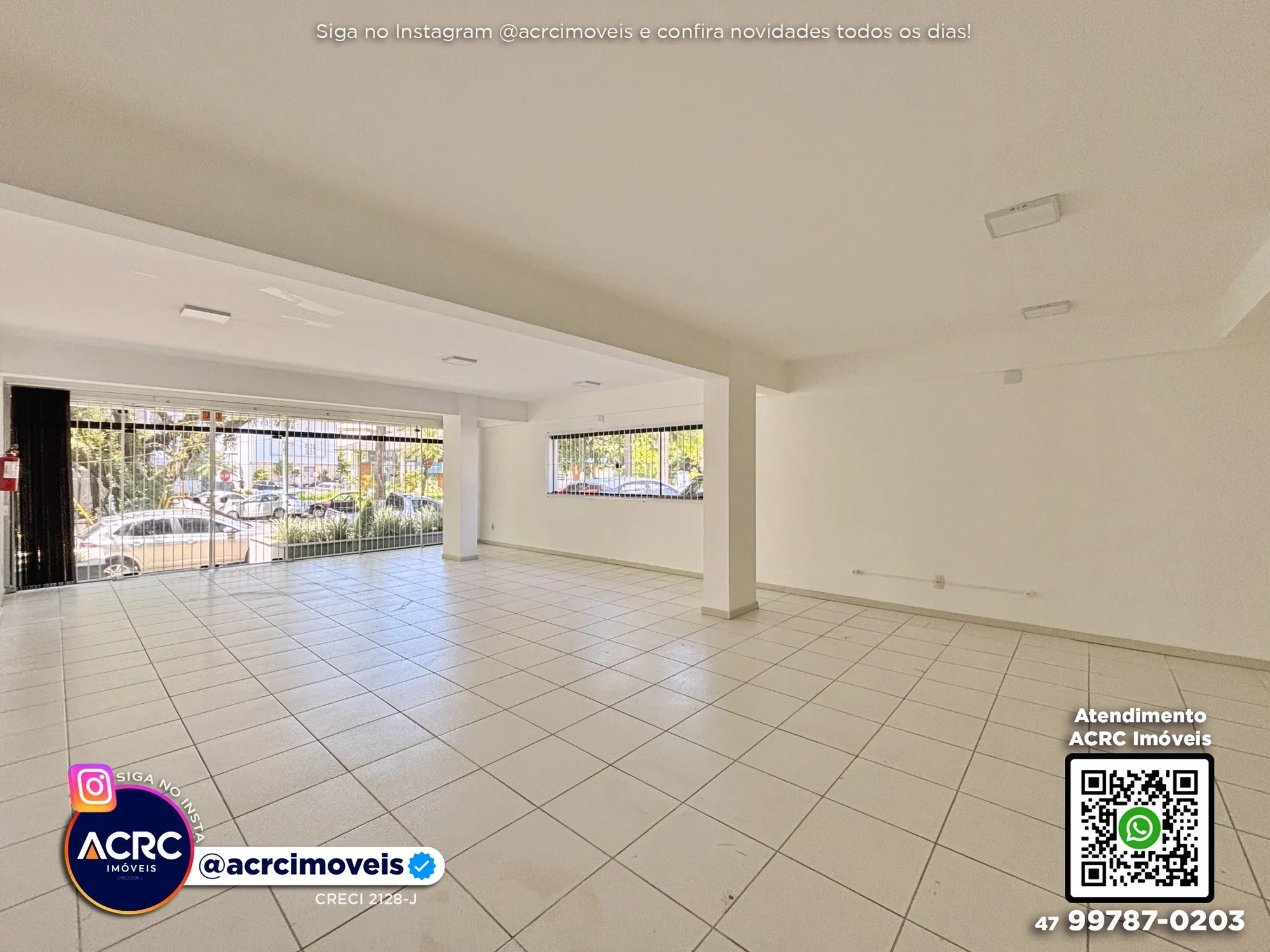 ACRC Imóveis - LJ00501 - Sala Comercial para Locação no Bairro Ponta Aguda em Blumenau — foto 2