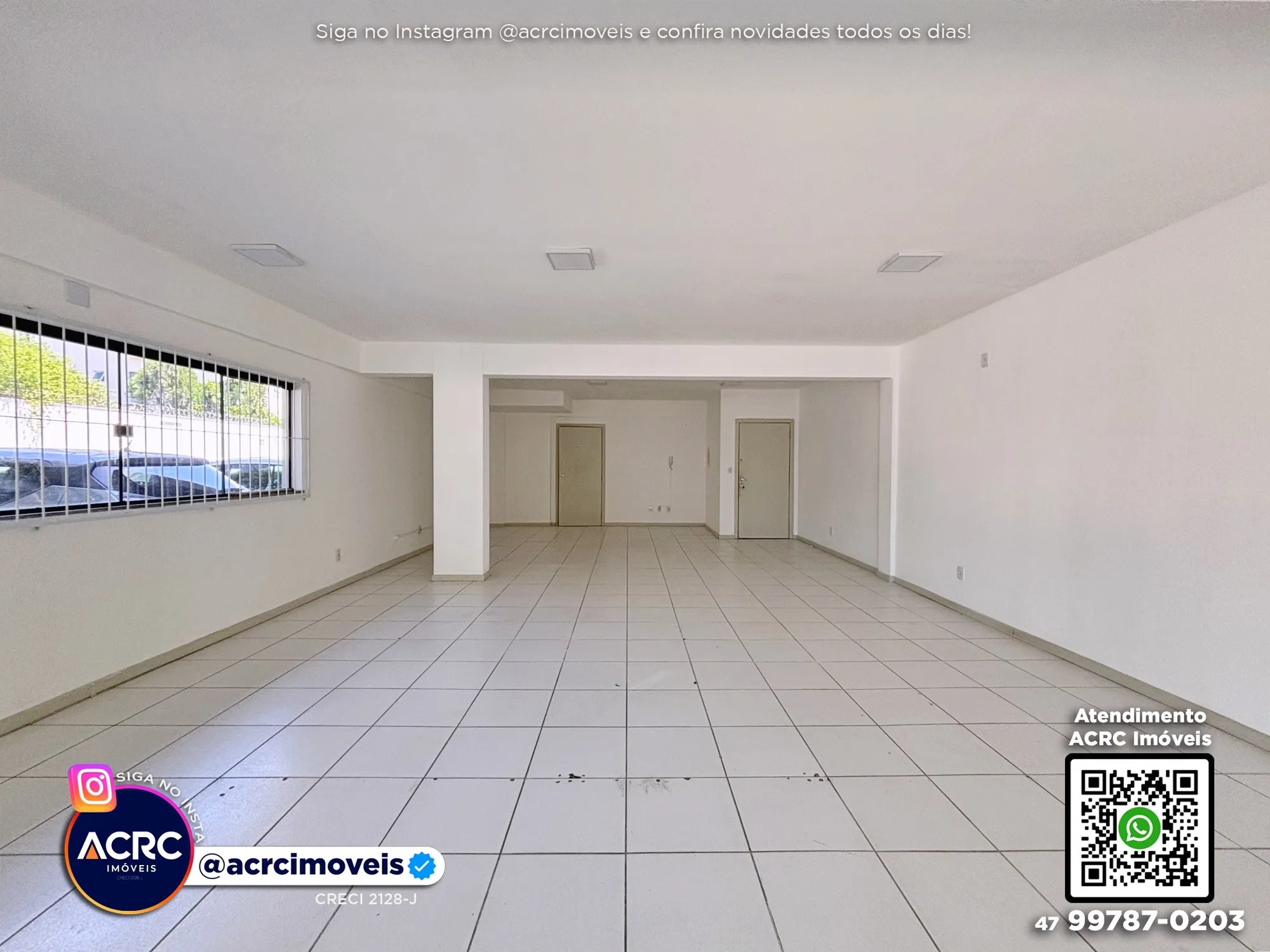 ACRC Imóveis - LJ00501 - Sala Comercial para Locação no Bairro Ponta Aguda em Blumenau — foto 4