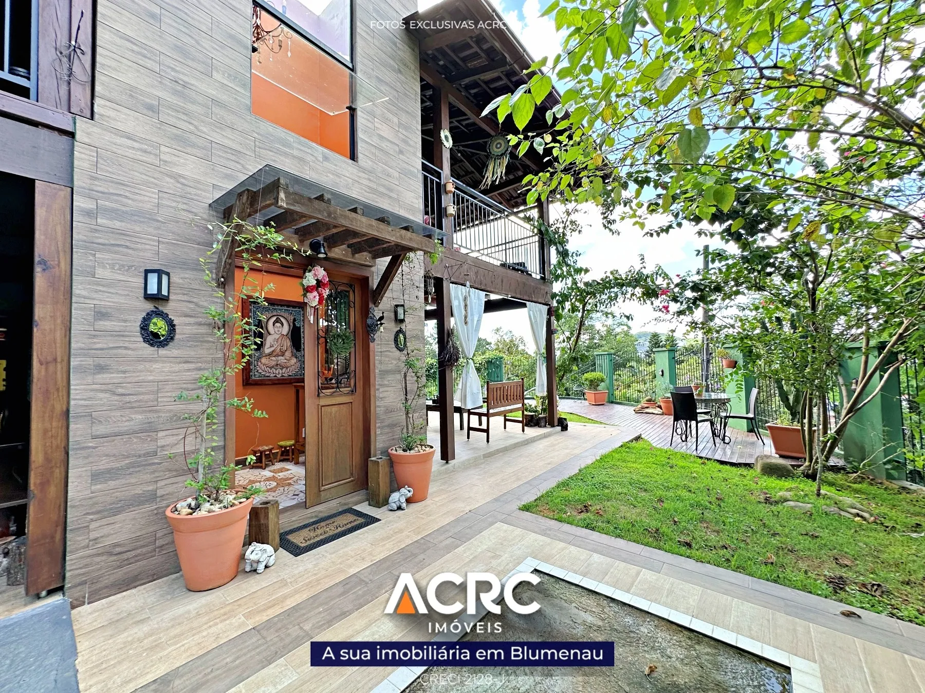 ACRC Imóveis - CA03572 - Casa a Venda no Bairro Centro em Blumenau — foto 2