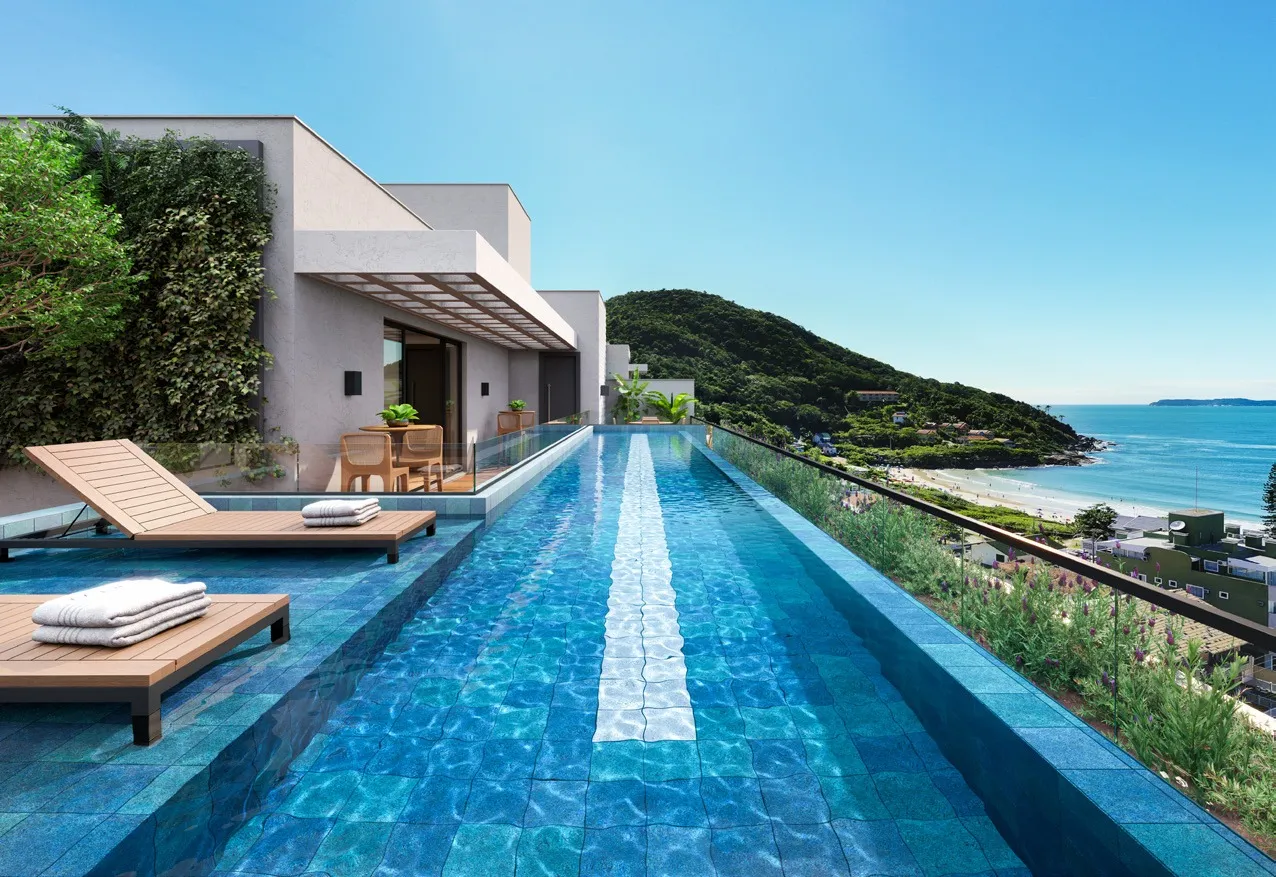 ACRC Imóveis - CA03567 - Casa de alto padrão em construção na praia a Venda no Bairro Quatro Ilhas em Bombinhas — foto 2