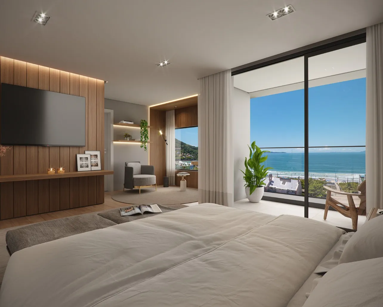 ACRC Imóveis - CA03567 - Casa de alto padrão em construção na praia a Venda no Bairro Quatro Ilhas em Bombinhas — foto 3