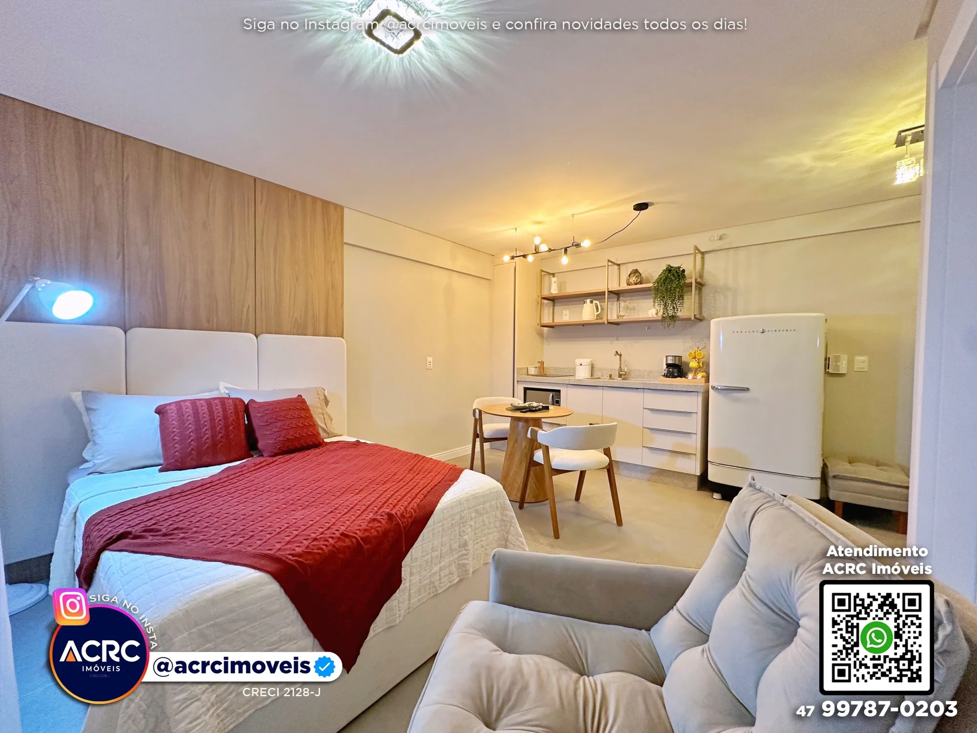 ACRC Imóveis - AP09653 - Loft a Venda no Bairro Velha em Blumenau — foto 4