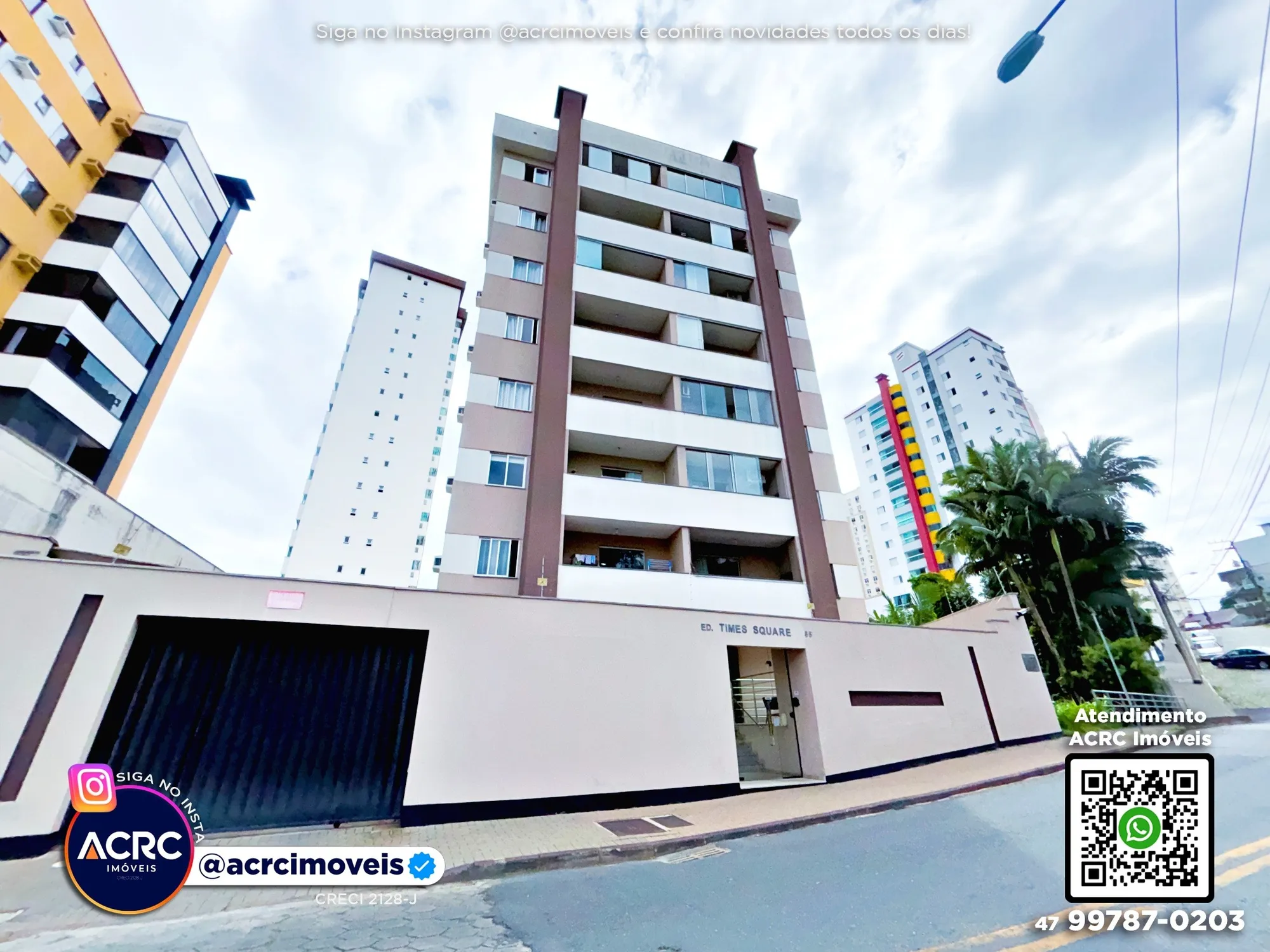 ACRC Imóveis - AP09623 - Apartamento para Locação no Bairro Vila Nova em Blumenau - foto 1