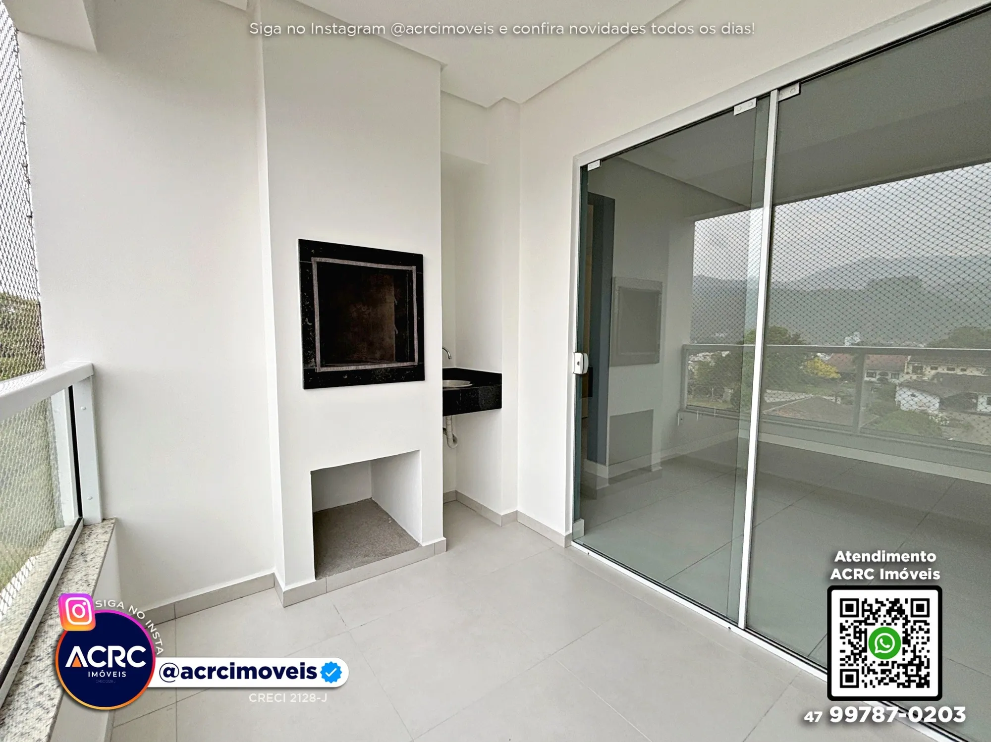 ACRC Imóveis - AP09616 - Apartamento em andar alto para Locação no Bairro Velha em Blumenau — foto 4