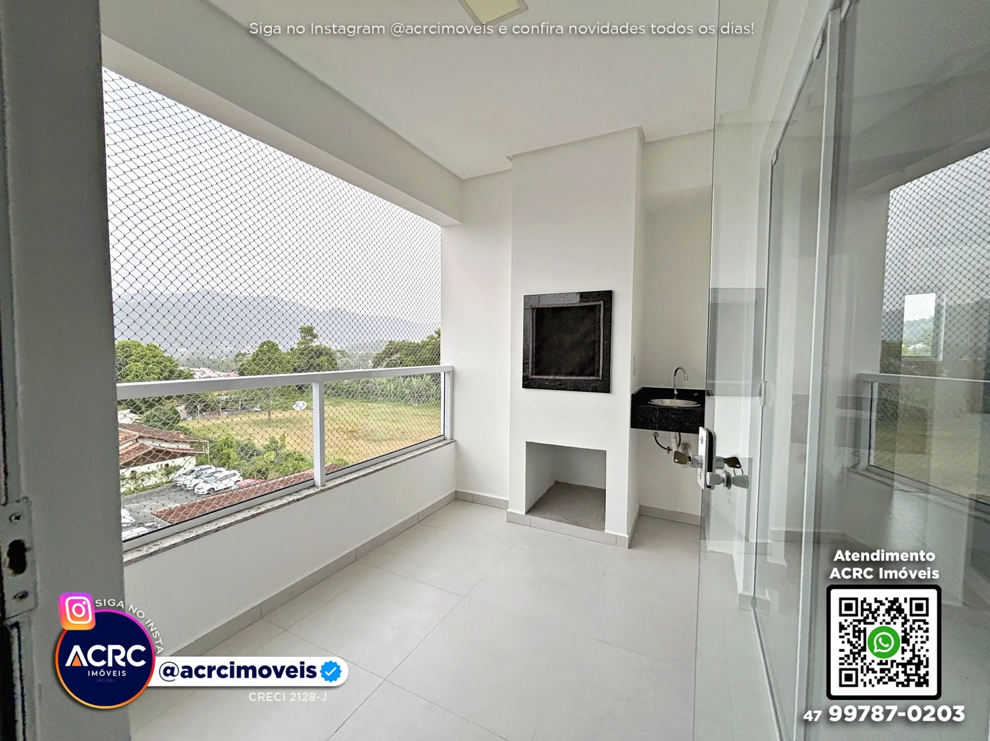 ACRC Imóveis - AP09616 - Apartamento em andar alto para Locação no Bairro Velha em Blumenau — foto 5