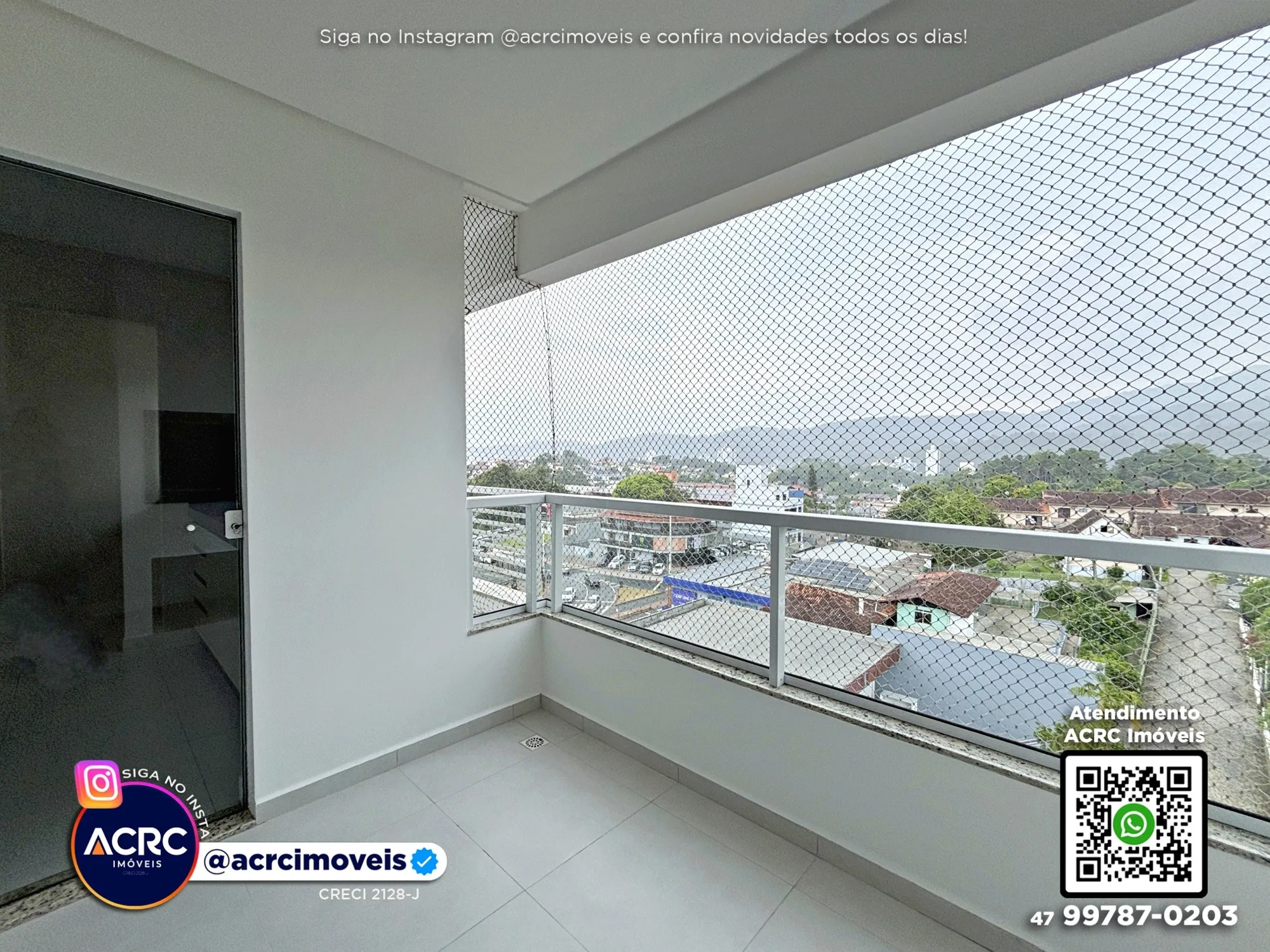 ACRC Imóveis - AP09616 - Apartamento em andar alto para Locação no Bairro Velha em Blumenau — foto 6
