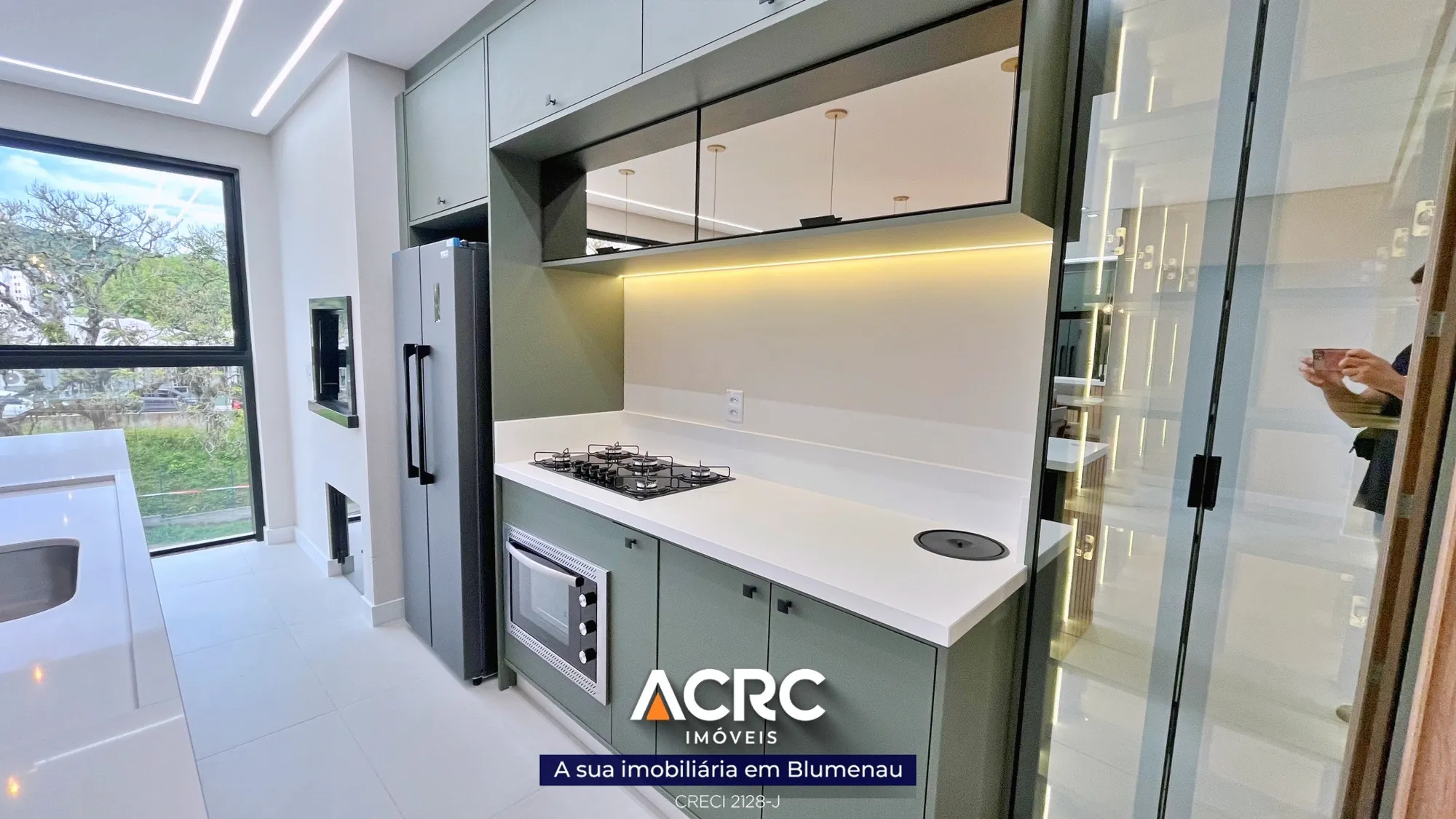 ACRC Imóveis - AP09614 - Apartamento alto padrão para Locação no Bairro Vorstadt em Blumenau — foto 4