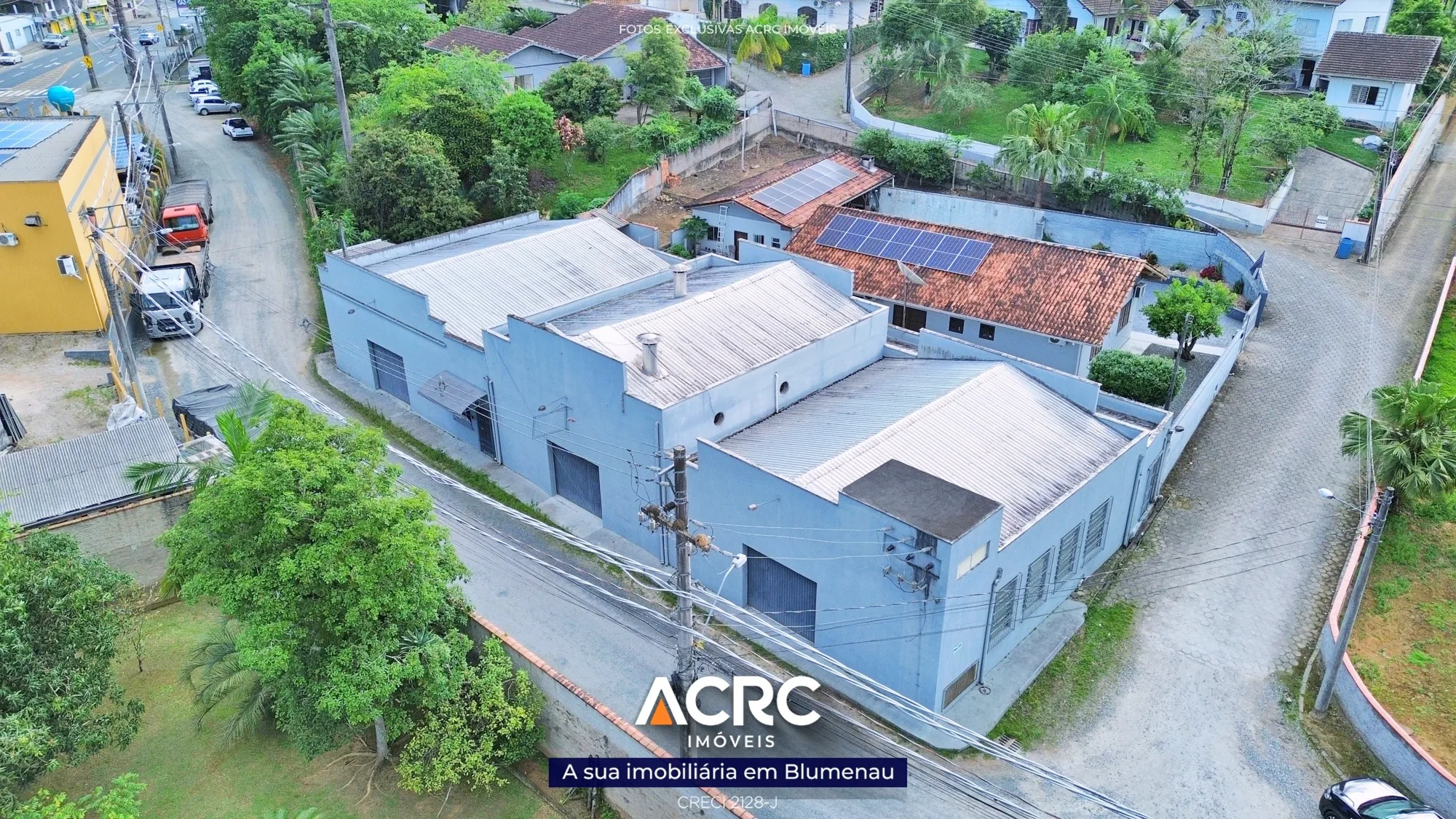 ACRC Imóveis - GL00405 - Galpão para Locação no Bairro Salto em Blumenau - foto 1