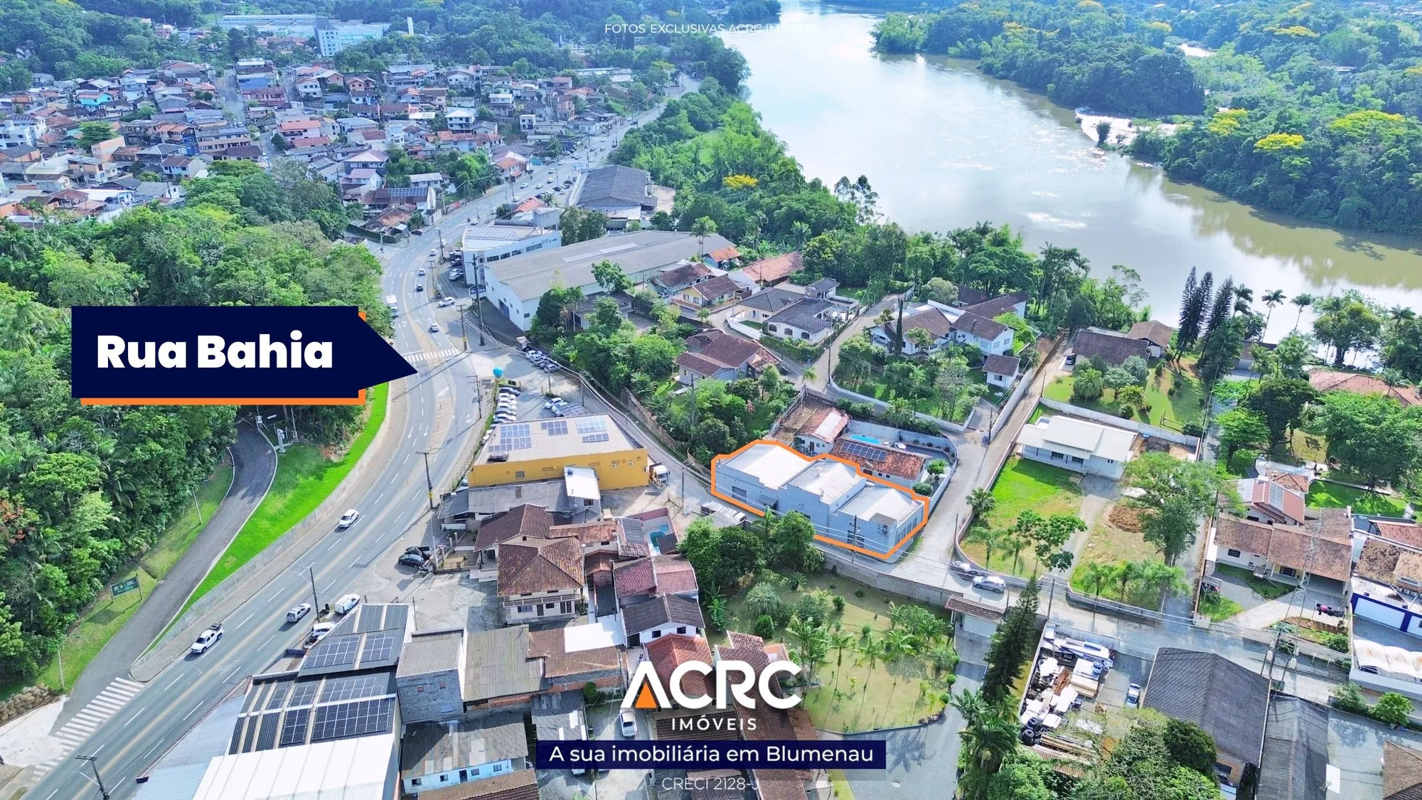 ACRC Imóveis - GL00405 - Galpão para Locação no Bairro Salto em Blumenau — foto 2