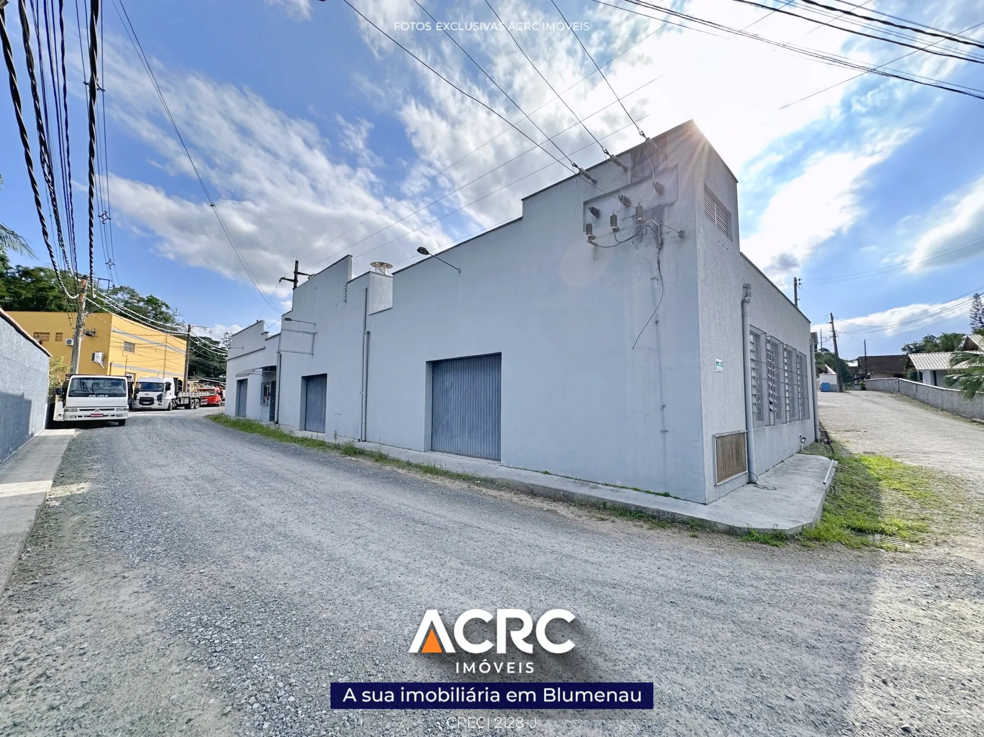 ACRC Imóveis - GL00405 - Galpão para Locação no Bairro Salto em Blumenau — foto 3