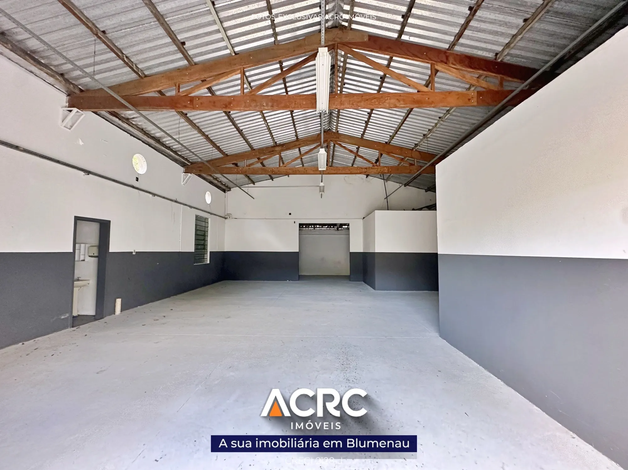ACRC Imóveis - GL00405 - Galpão para Locação no Bairro Salto em Blumenau — foto 5