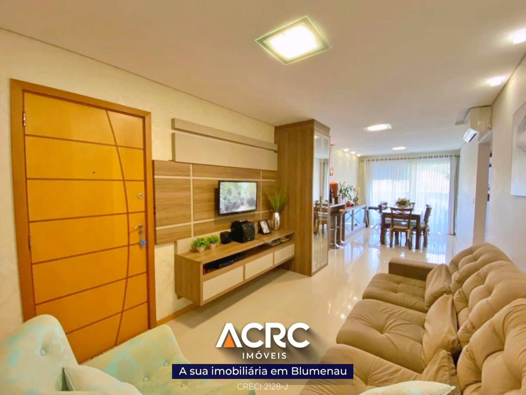 ACRC Imóveis - AP09605 - Apartamento a Venda no Bairro Velha em Blumenau - foto 1