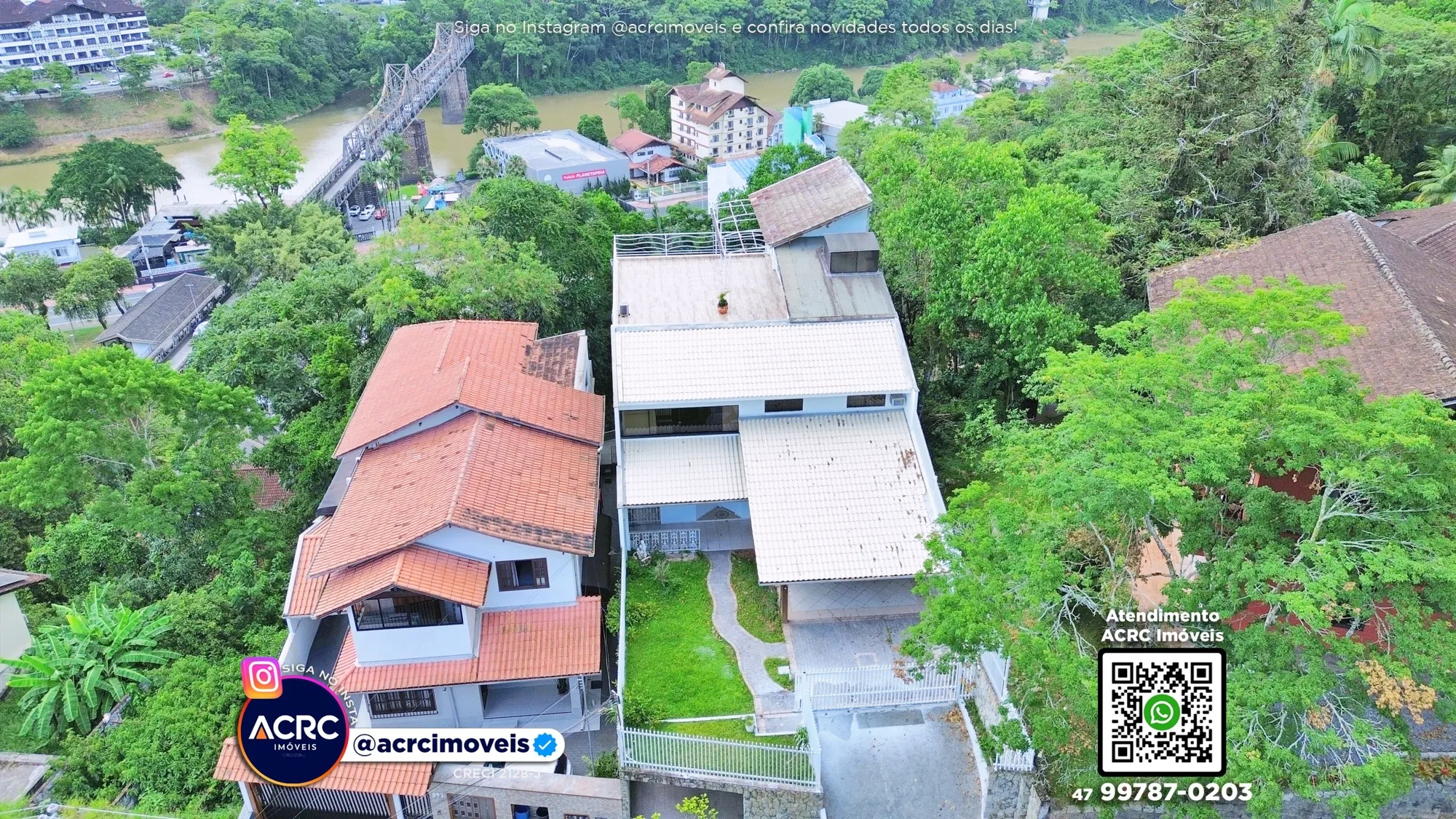 ACRC Imóveis - CA03528 - Casa para Locação no Bairro Ponta Aguda em Blumenau — foto 2