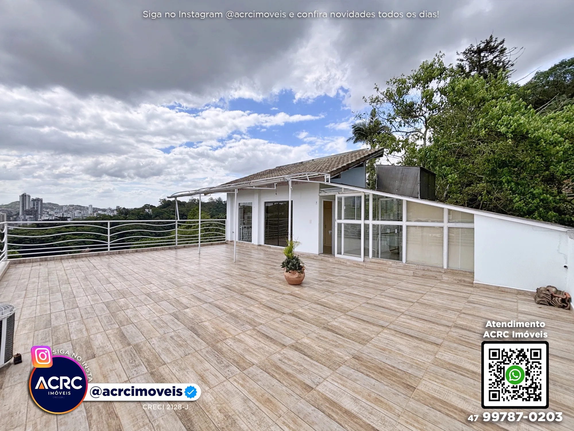 ACRC Imóveis - CA03528 - Casa para Locação no Bairro Ponta Aguda em Blumenau — foto 3