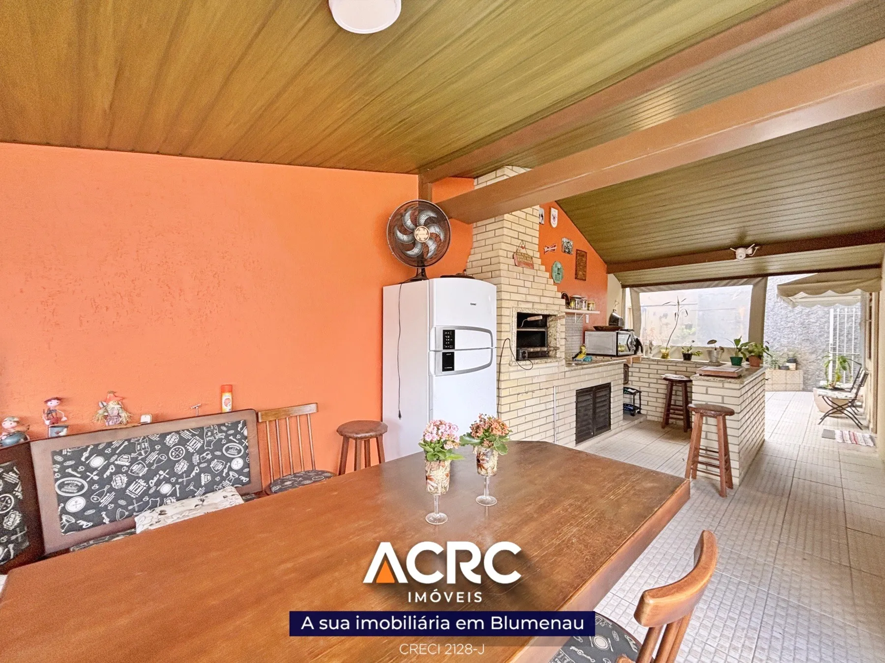 ACRC Imóveis - CA03522 - Casa de 03 andares a Venda no Bairro Água Verde em Blumenau. — foto 4