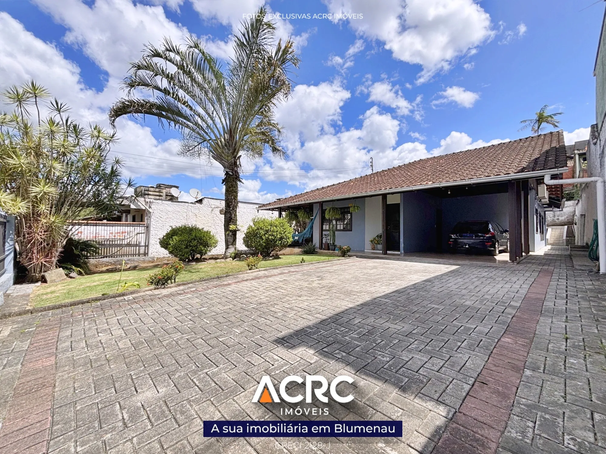 ACRC Imóveis - CA03517 - Casa a Venda no Bairro Escola Agrícola em Blumenau - foto 1