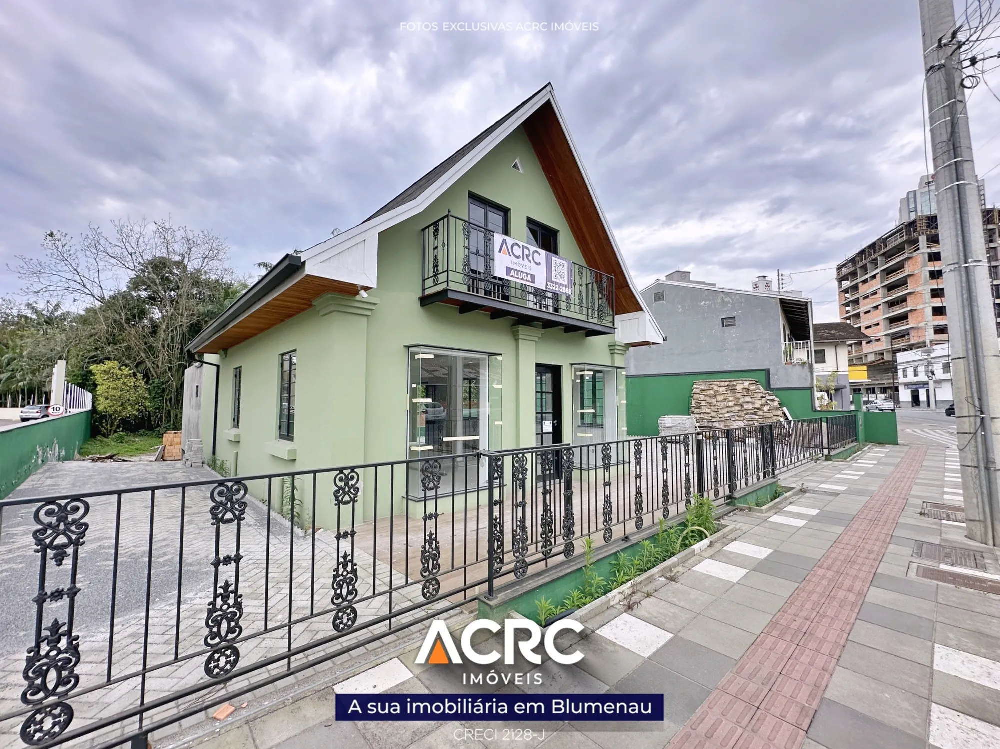 ACRC Imóveis - SA01304 - Casa comercial para Locação no Bairro Velha em Blumenau - foto 1