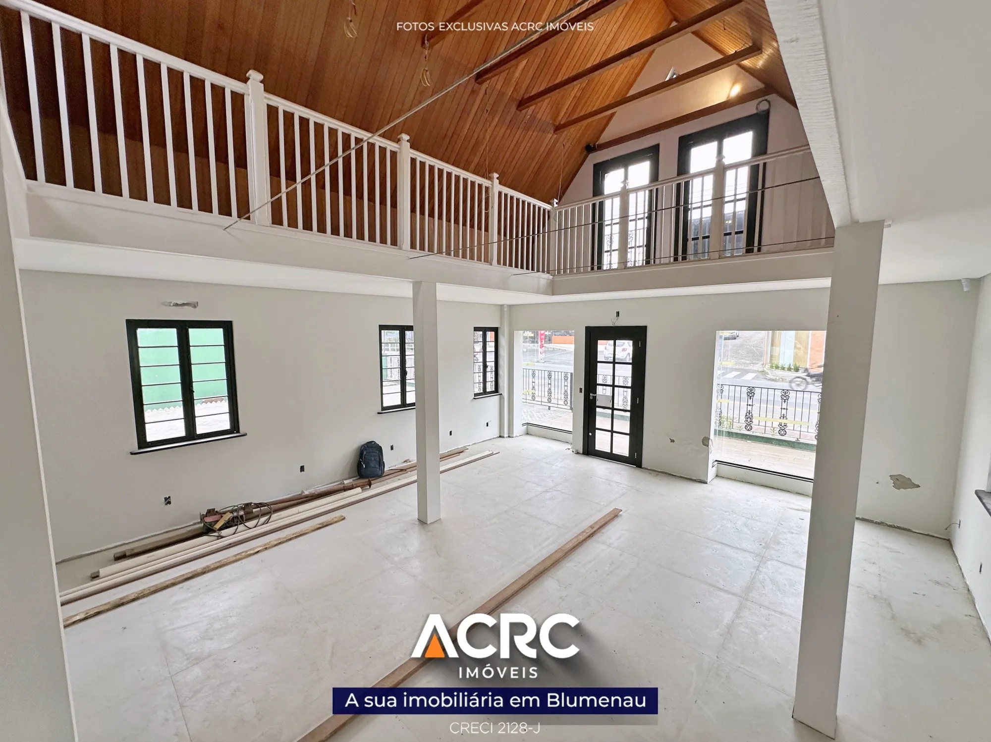 ACRC Imóveis - SA01304 - Casa comercial para Locação no Bairro Velha em Blumenau — foto 4