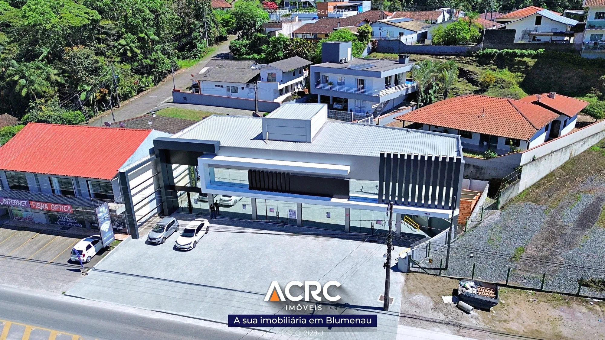 ACRC Imóveis - LJ00489 - Loja comercial para Locação em Gaspar no Bairro Bela Vista. — foto 2