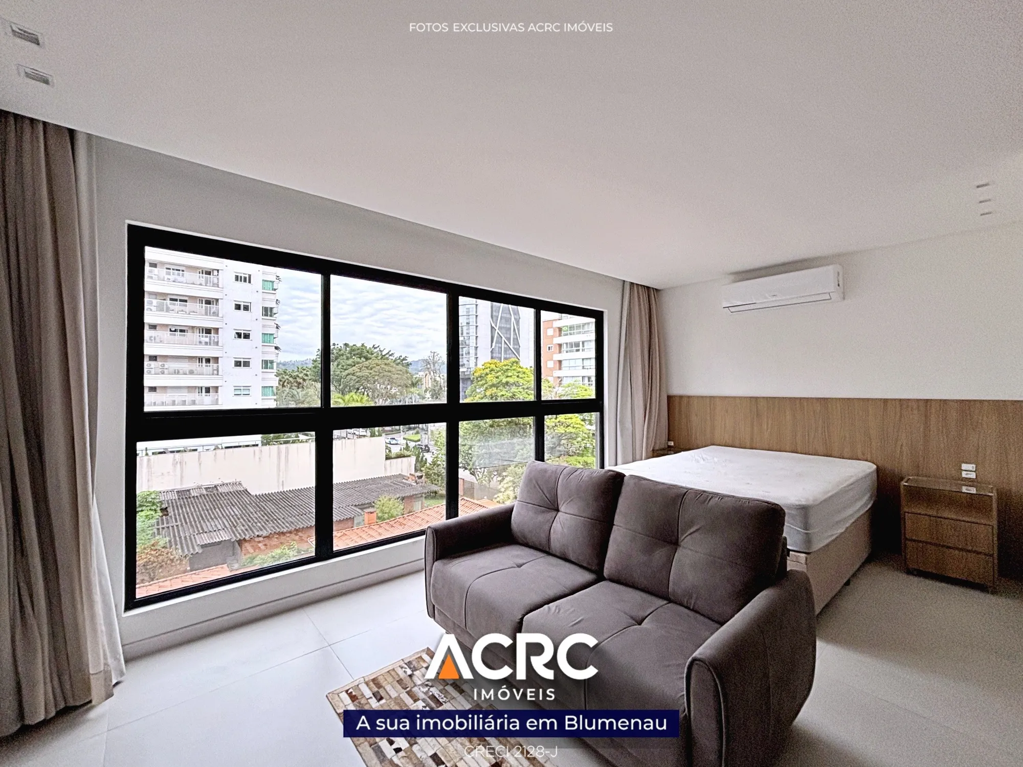 ACRC Imóveis - AP09541 - Apartamento para Locação em Blumenau no Bairro Ponta Aguda — foto 3