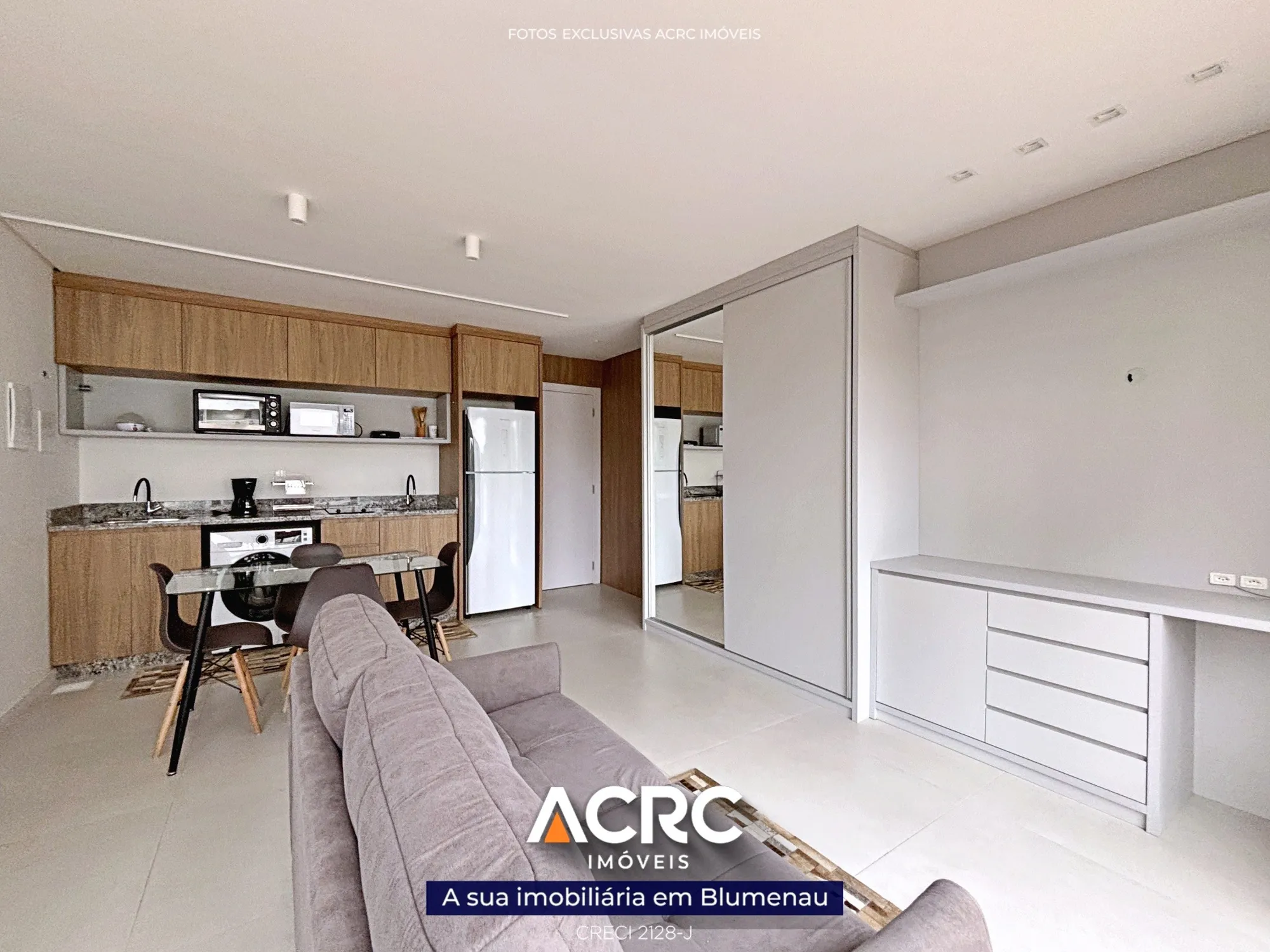 ACRC Imóveis - AP09541 - Apartamento para Locação em Blumenau no Bairro Ponta Aguda — foto 6