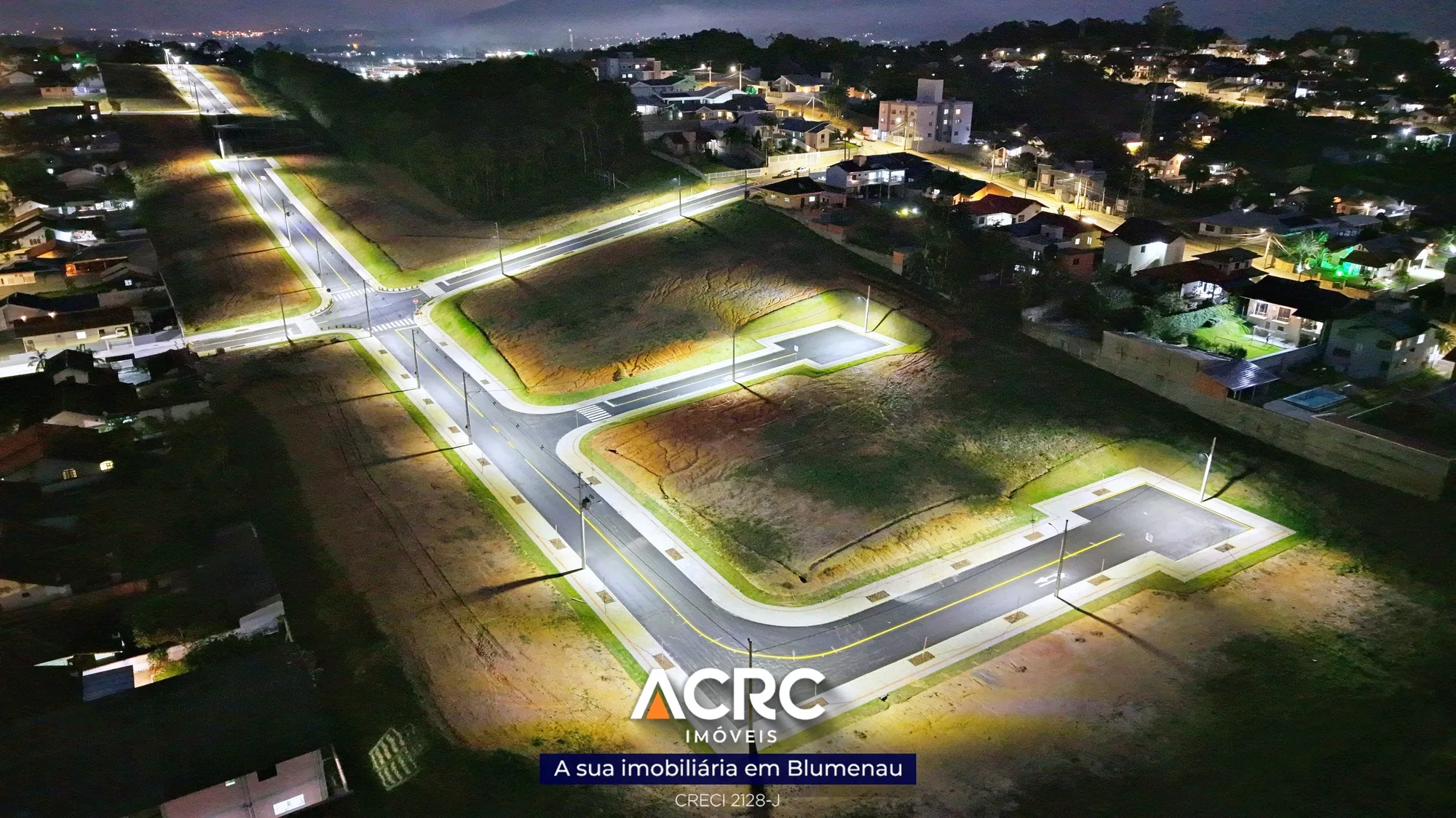 ACRC Imóveis - TE01269 - Terreno com um total de 300m a Venda no Bairro Vila Germer em Timbó — foto 4