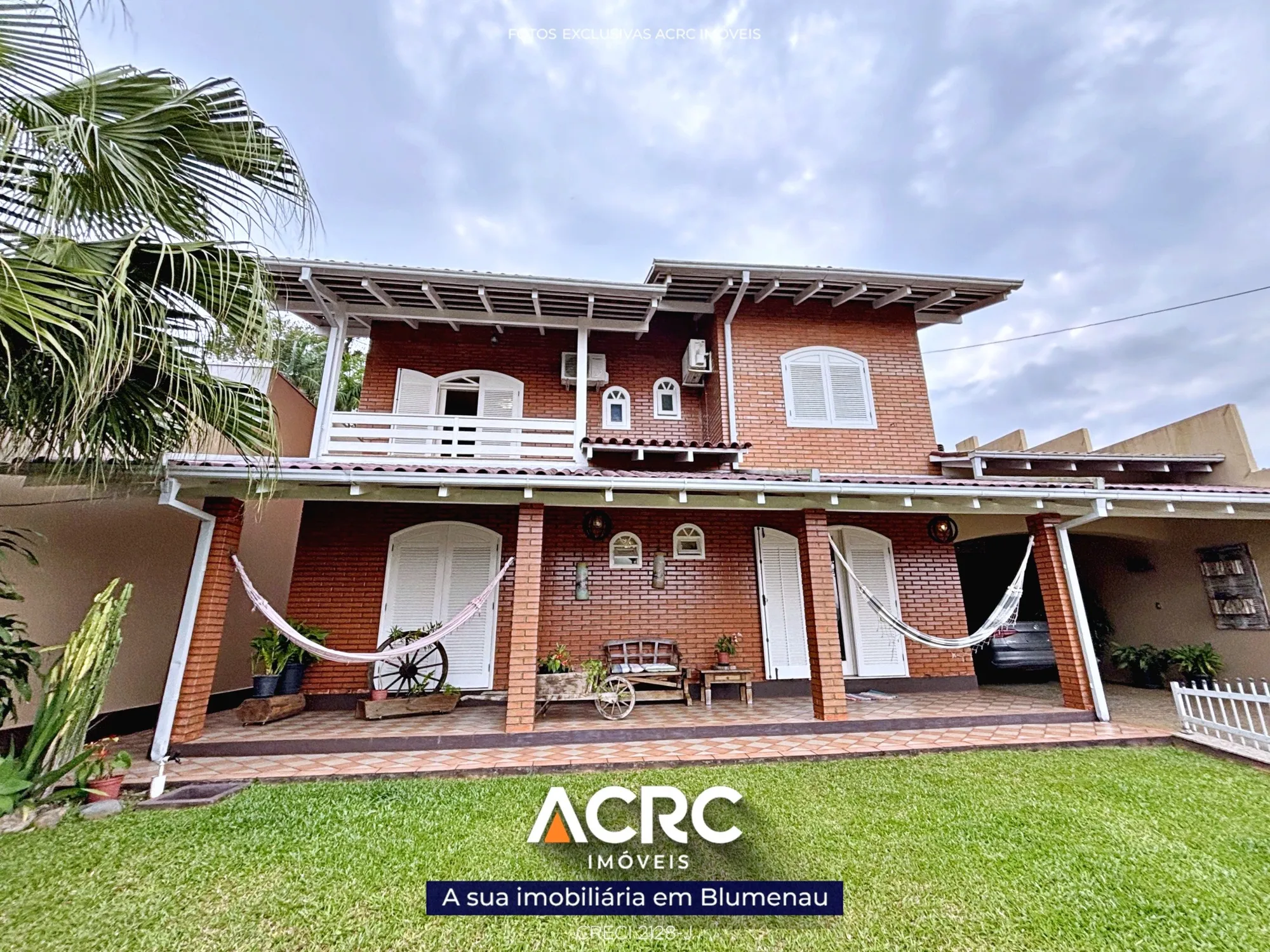 ACRC Imóveis - CA3503 - Casa de 02 andares a Venda no Bairro Fortaleza em Blumenau — foto 2