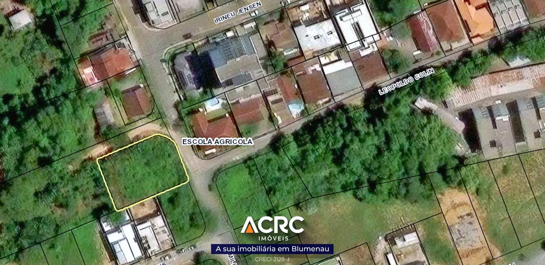 ACRC Imóveis - TE01264 - Terreno com um total de 976,11m a Venda no Bairro Escola Agrícola - foto 1