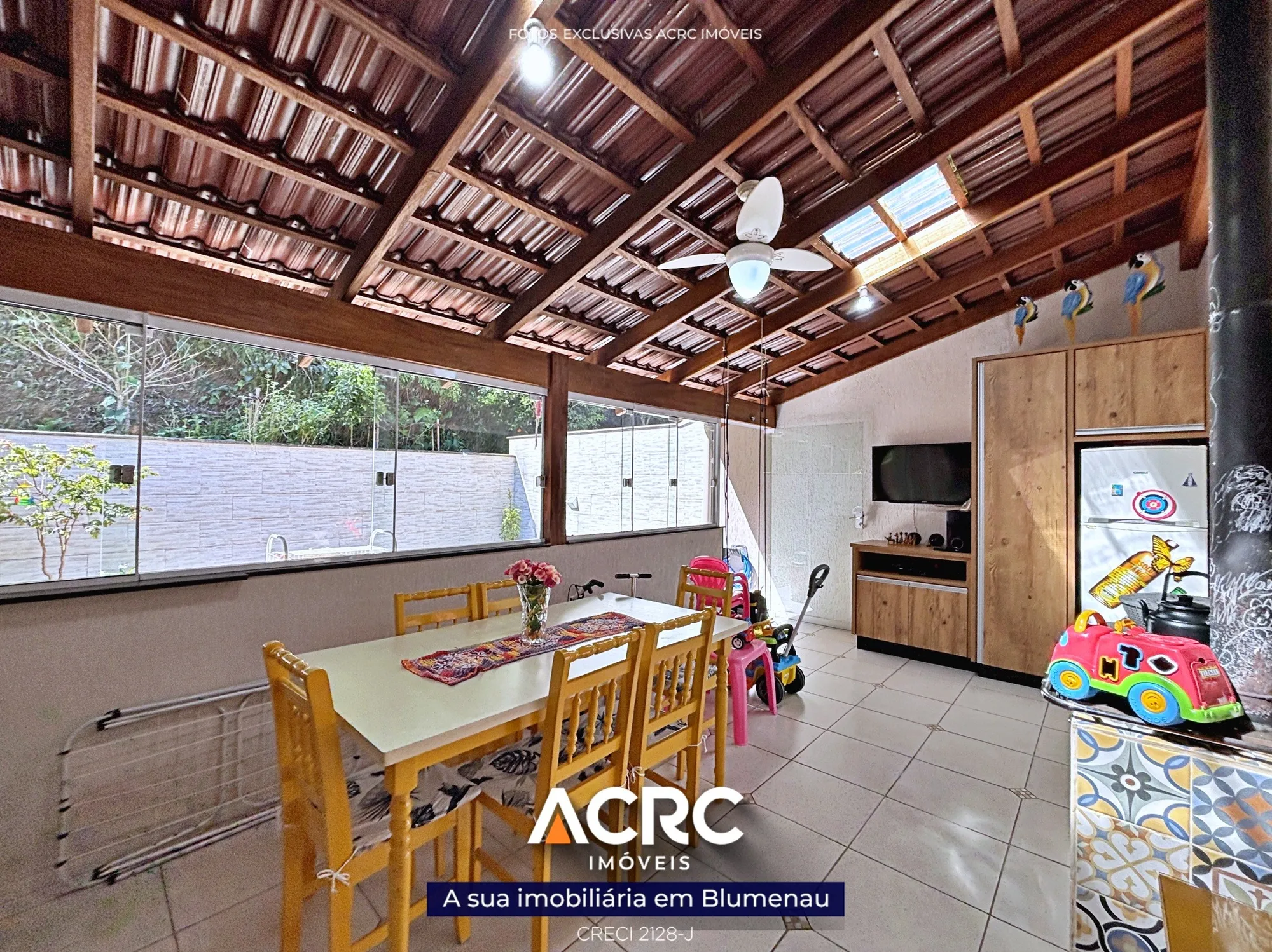 ACRC Imóveis - CA03496 - Sobrado a Venda no Bairro Fortaleza Alta em Blumenau — foto 4