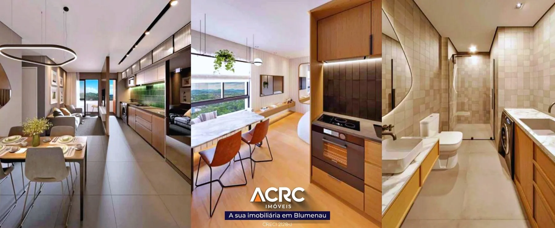 ACRC Imóveis - AP09477 - Apartamento em construção a Venda no Bairro Escola Agrícola em Blumenau — foto 5