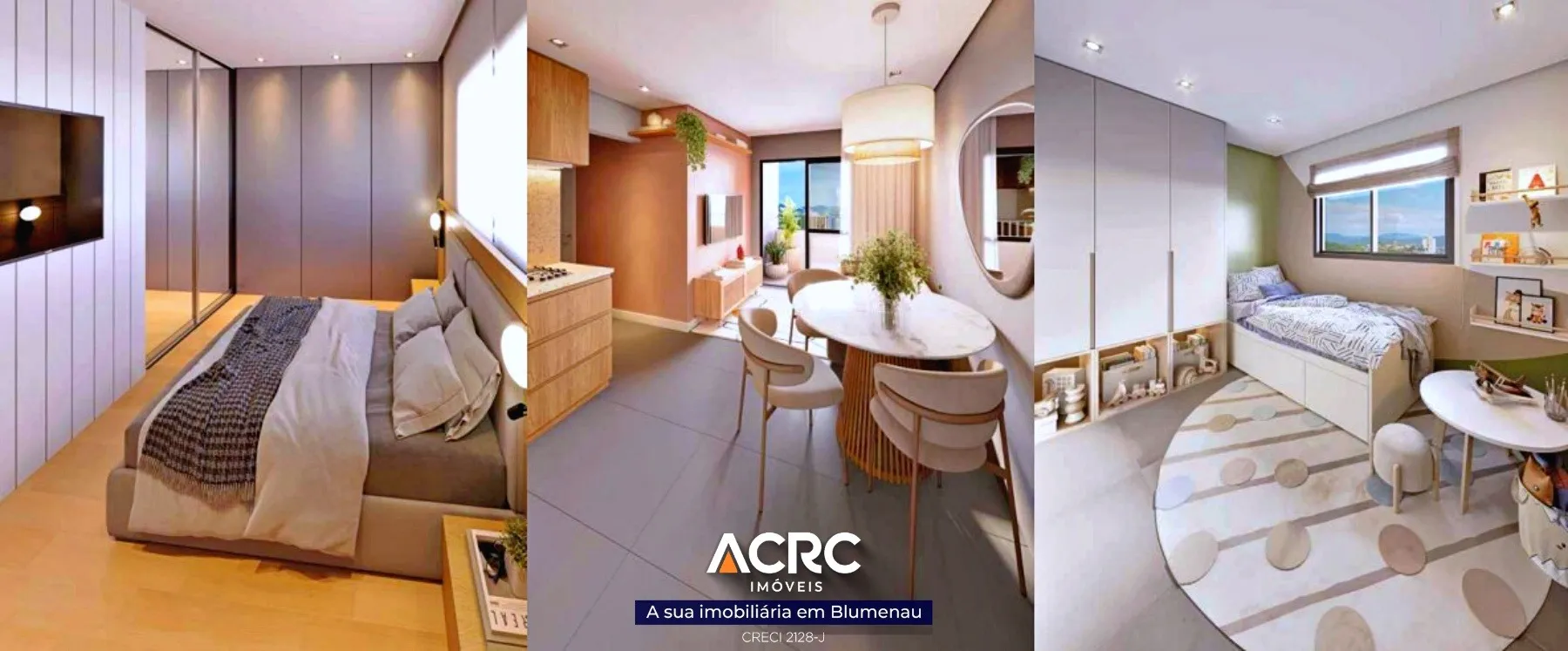 ACRC Imóveis - AP09477 - Apartamento em construção a Venda no Bairro Escola Agrícola em Blumenau — foto 6