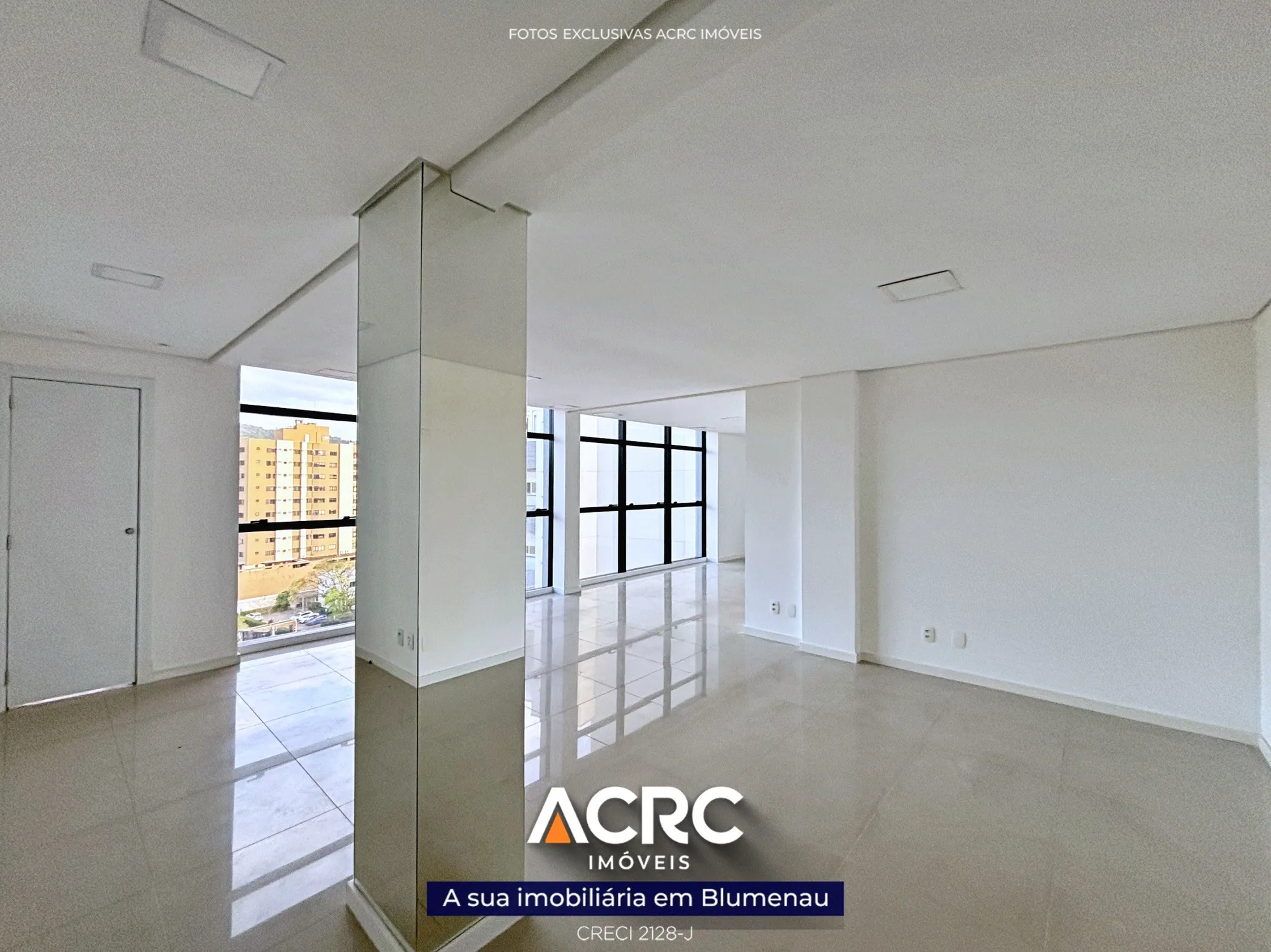ACRC Imóveis - SA01290 - Sala Comercial para Locação no Bairro Jardim Blumenau — foto 2