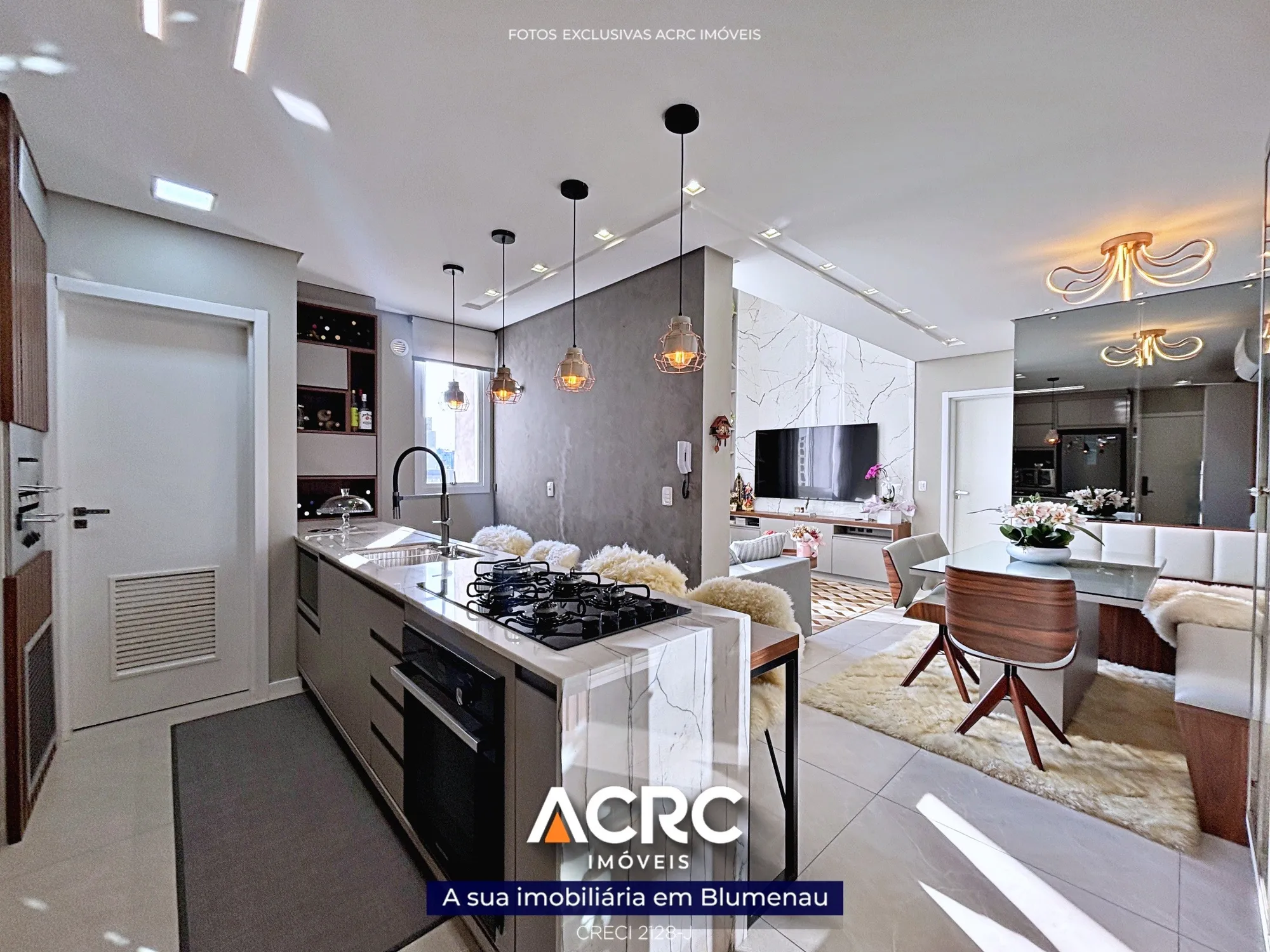 ACRC Imóveis - AP09475 - Apartamento para Venda no Bairro Velha em Blumenau — foto 2
