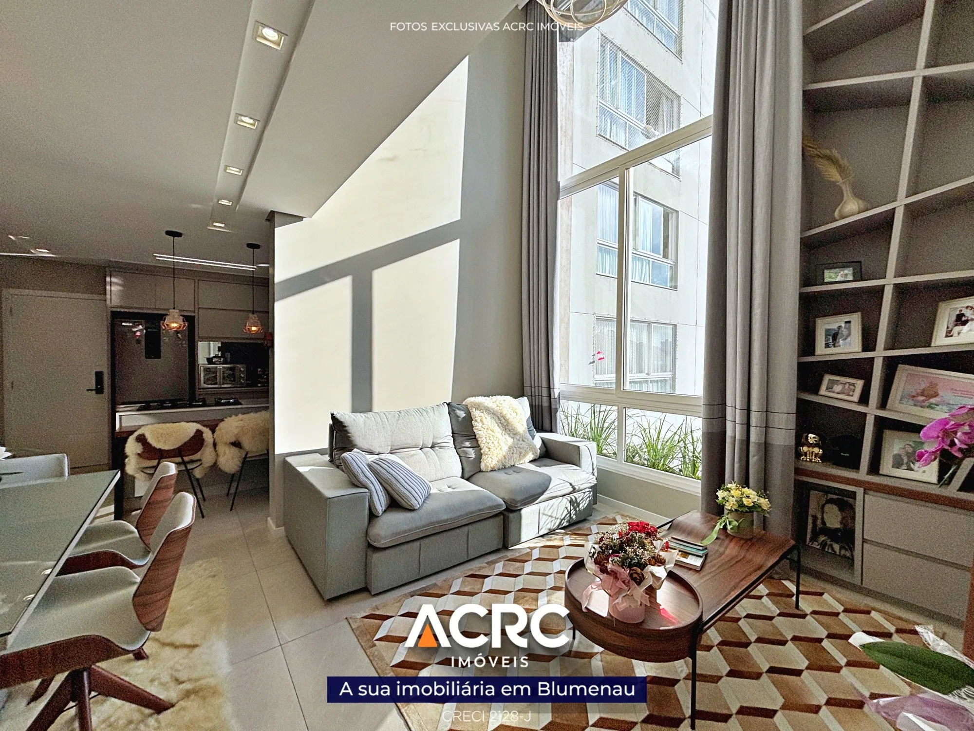 ACRC Imóveis - AP09475 - Apartamento para Venda no Bairro Velha em Blumenau — foto 3