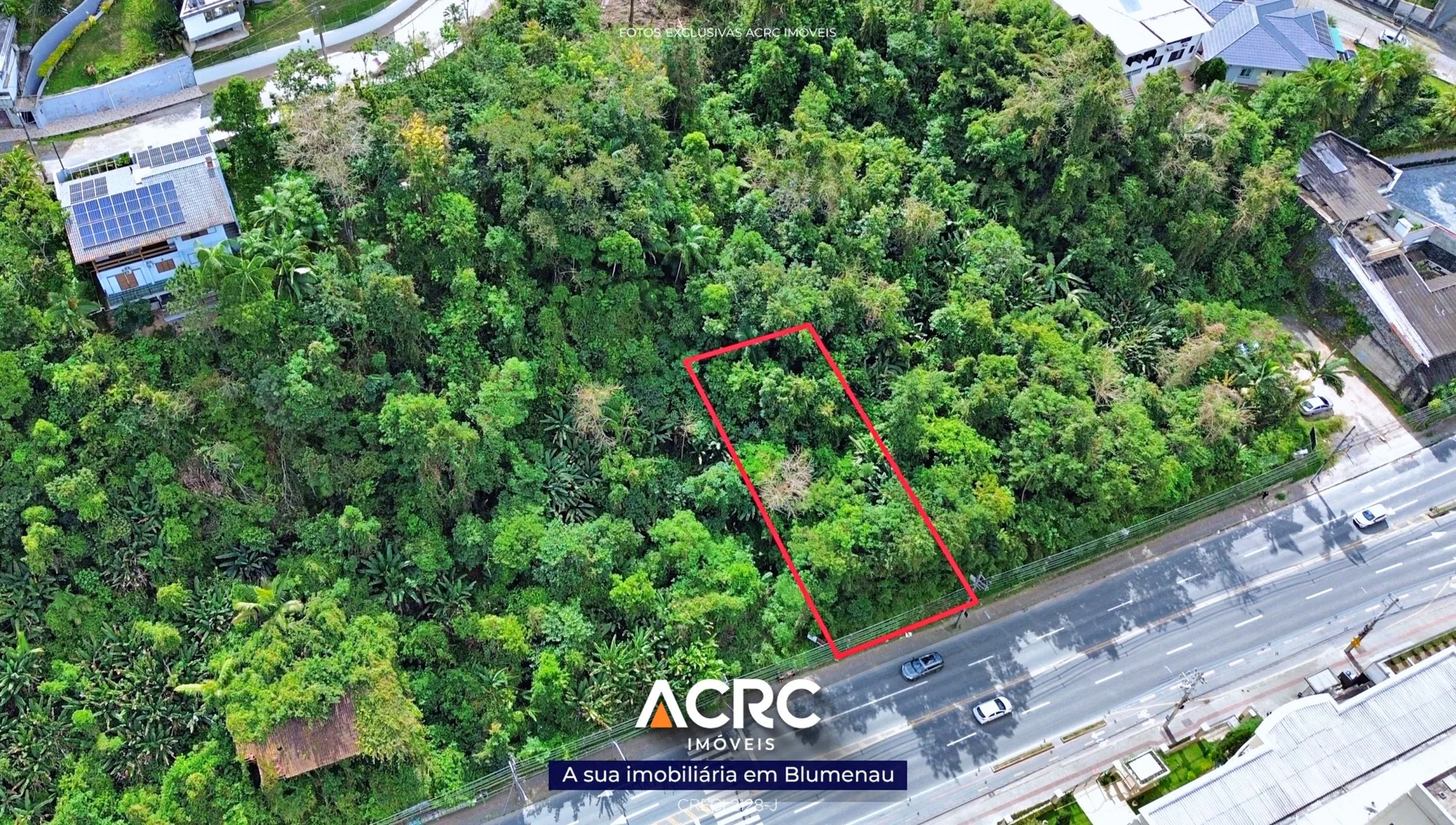 ACRC Imóveis - TE01255 - Terreno a Venda em Blumenau no Bairro Vila Formosa — foto 2