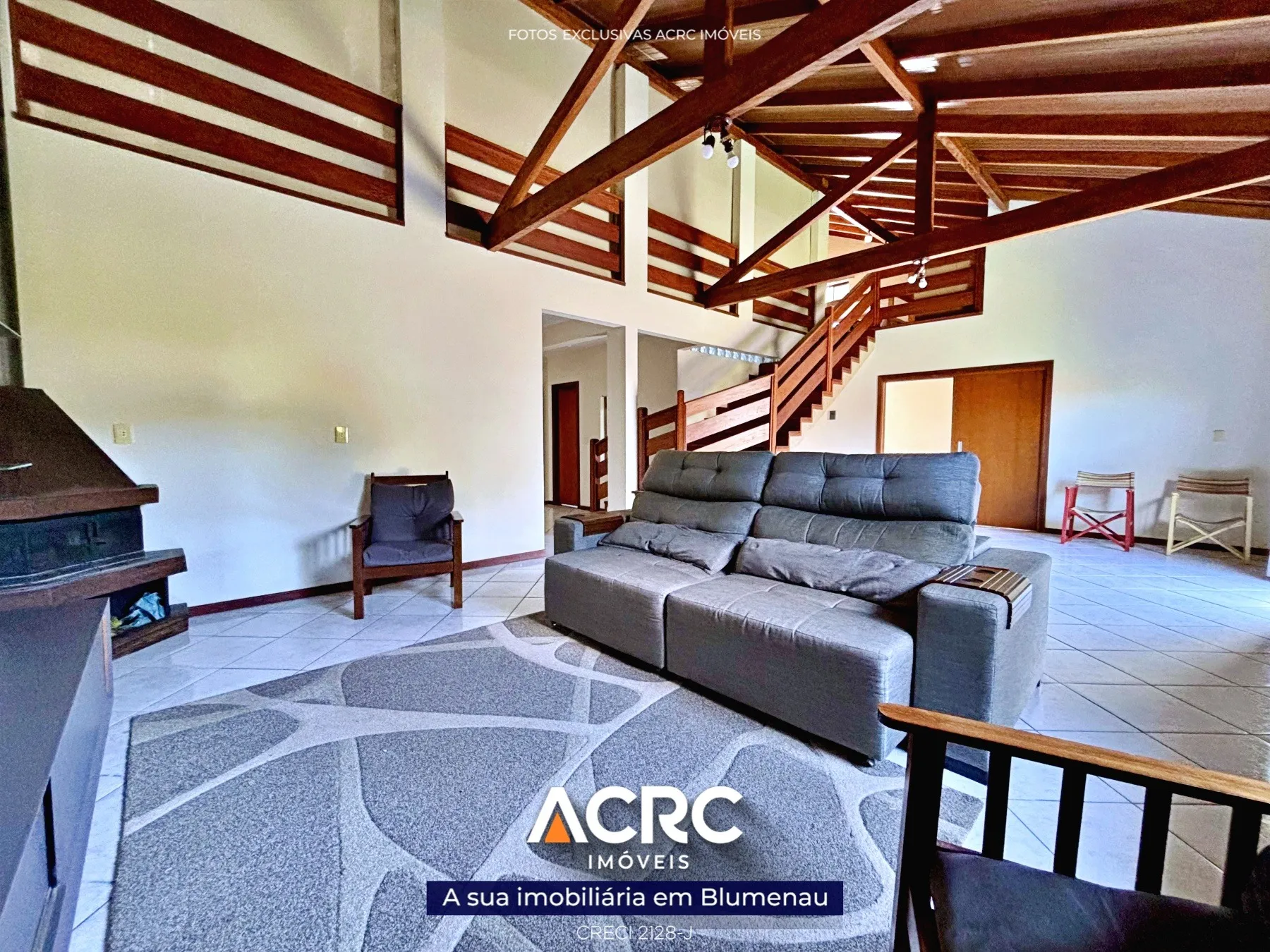 ACRC Imóveis - CA03482 - Sobrado de 02 andares para Venda no Bairro Estados em Indaial — foto 6