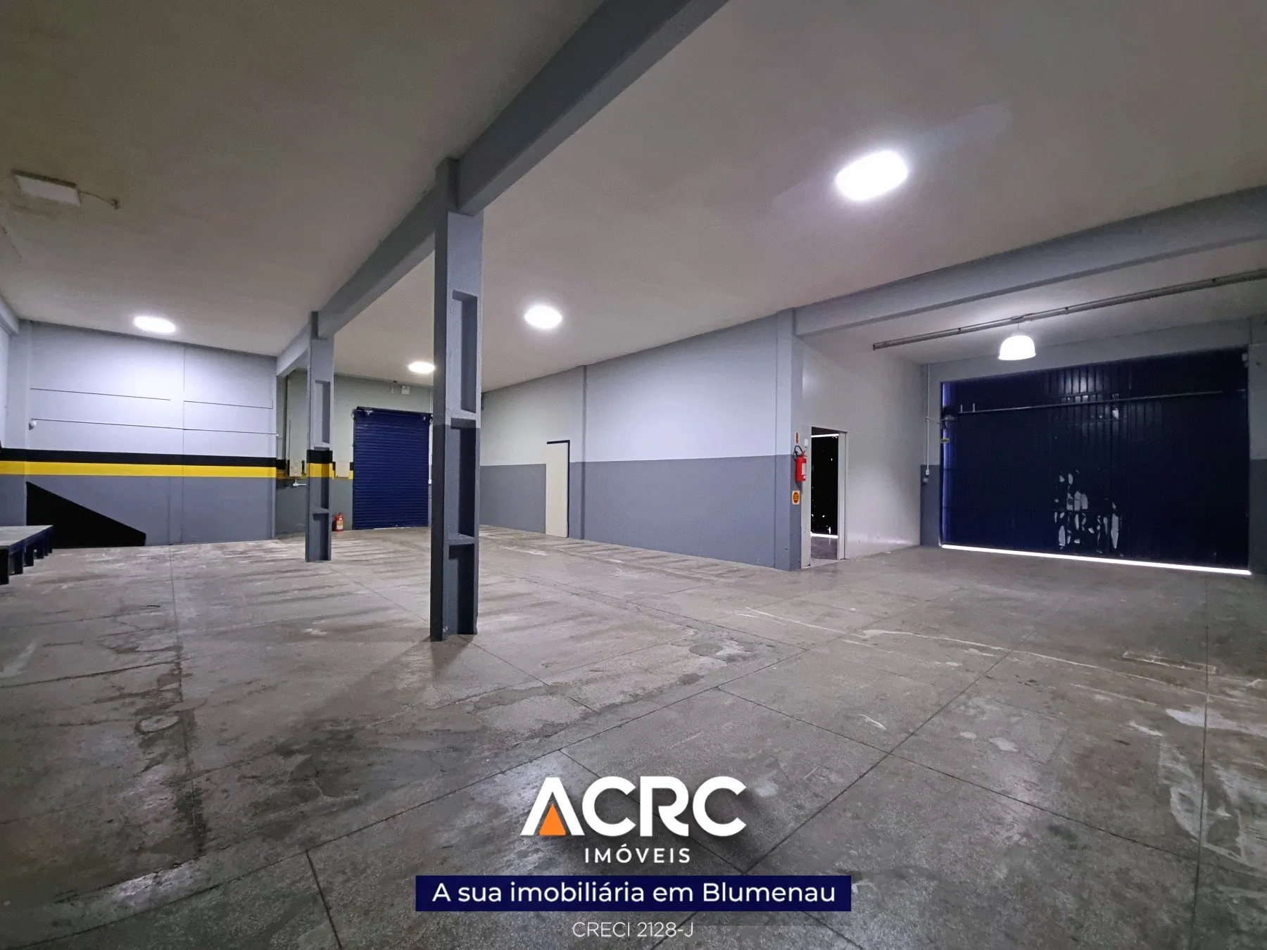 ACRC Imóveis - GL00397 - Galpão para Locação no Bairro Progresso em Blumenau - foto 1