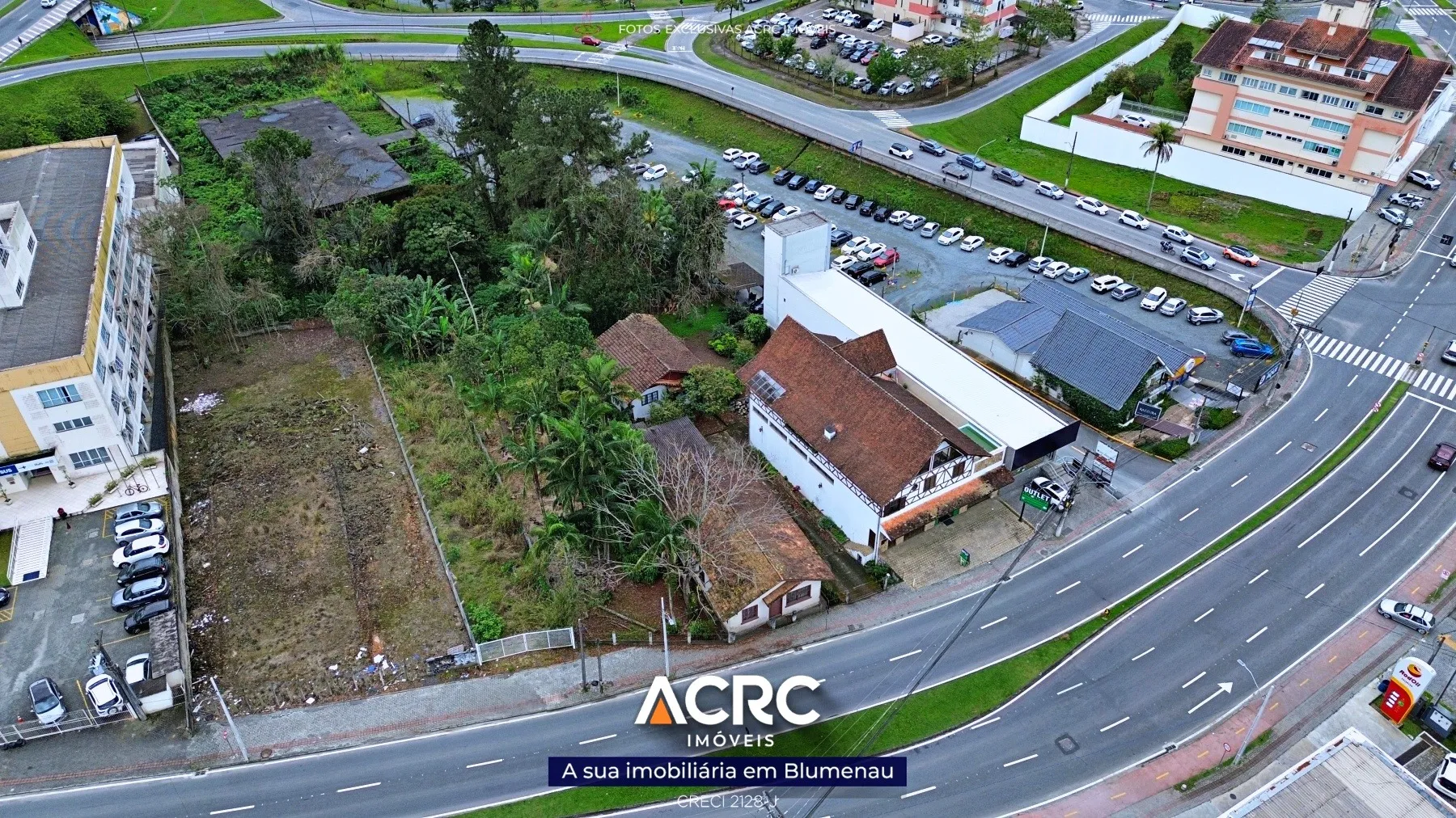 ACRC Imóveis - TE01245 - Terreno com 3070m para Venda no Bairro Itoupava Norte — foto 2