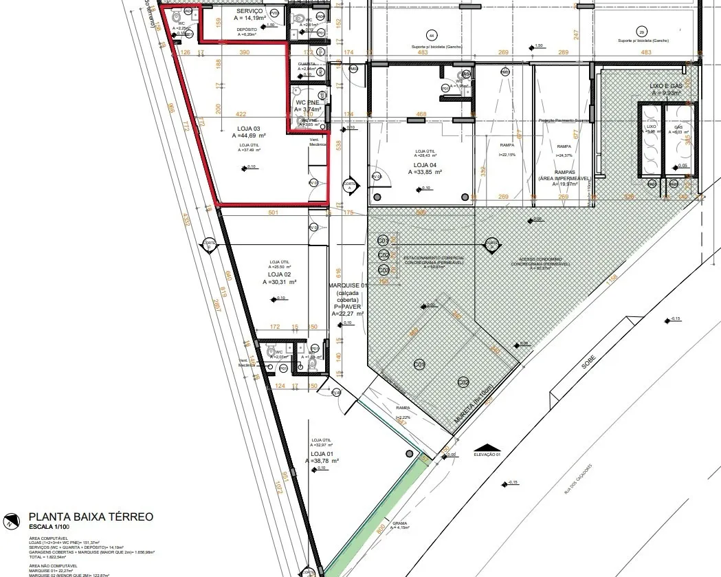 ACRC Imóveis - SA01283 - Sala comercial para Locação no Bairro Velha — foto 3