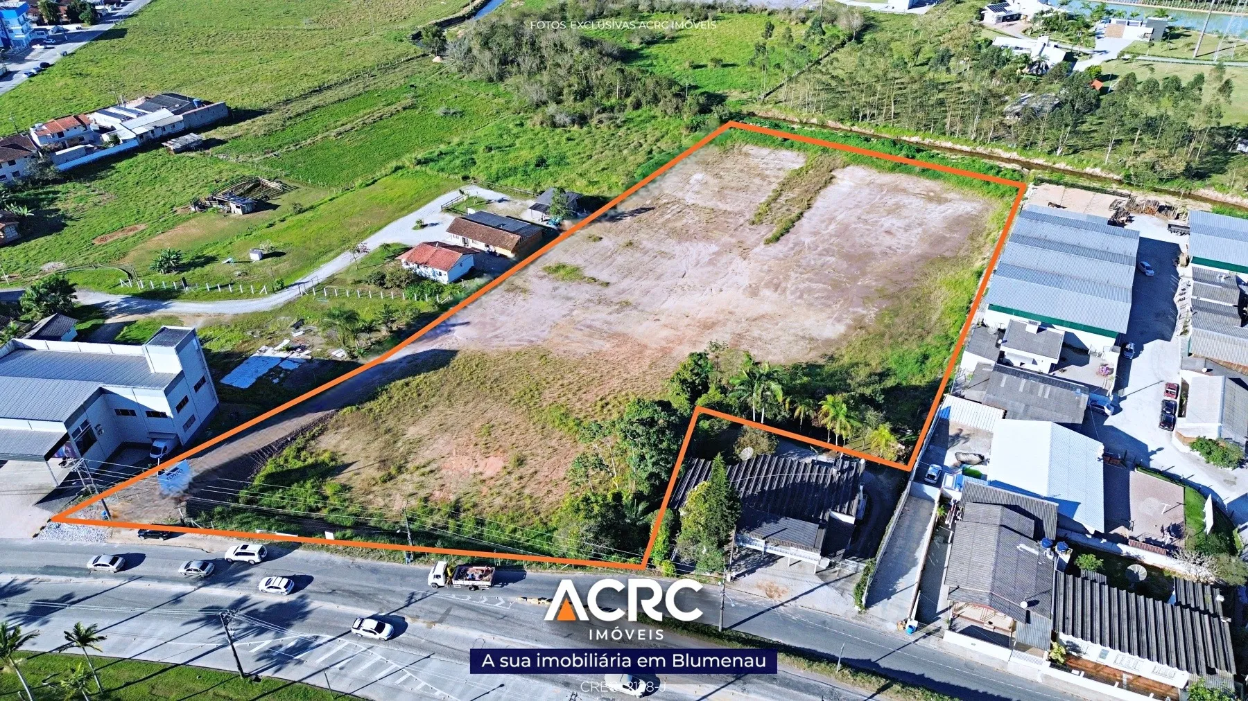 ACRC Imóveis - TE01235 - Terreno para Venda no Bairro Santa Terezinha - foto 1