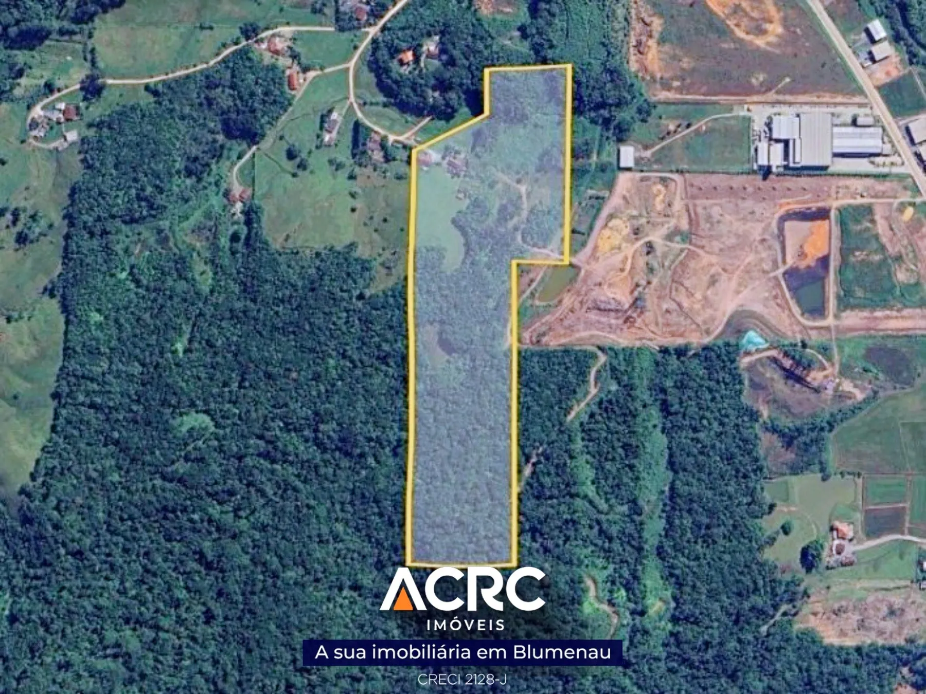 ACRC Imóveis - TE01234 - Terreno no Bairro Belchior Baixo em Gaspar — foto 6