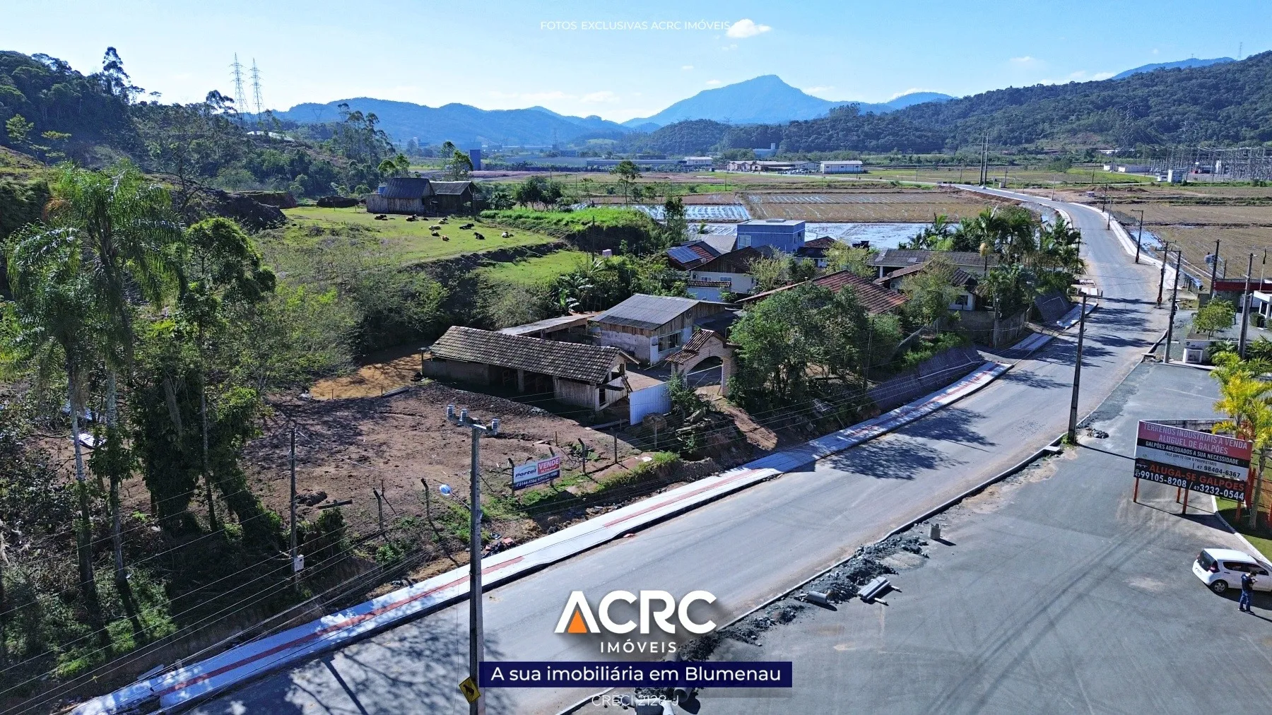 ACRC Imóveis - TE01233 - Terreno no Bairro Belchior Baixo em Gaspar — foto 2