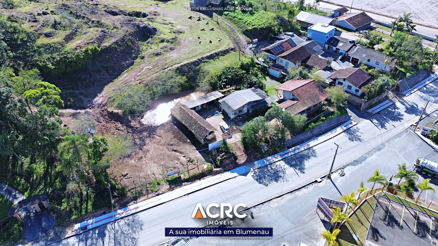 ACRC Imóveis - TE01233 - Terreno no Bairro Belchior Baixo em Gaspar — foto 3