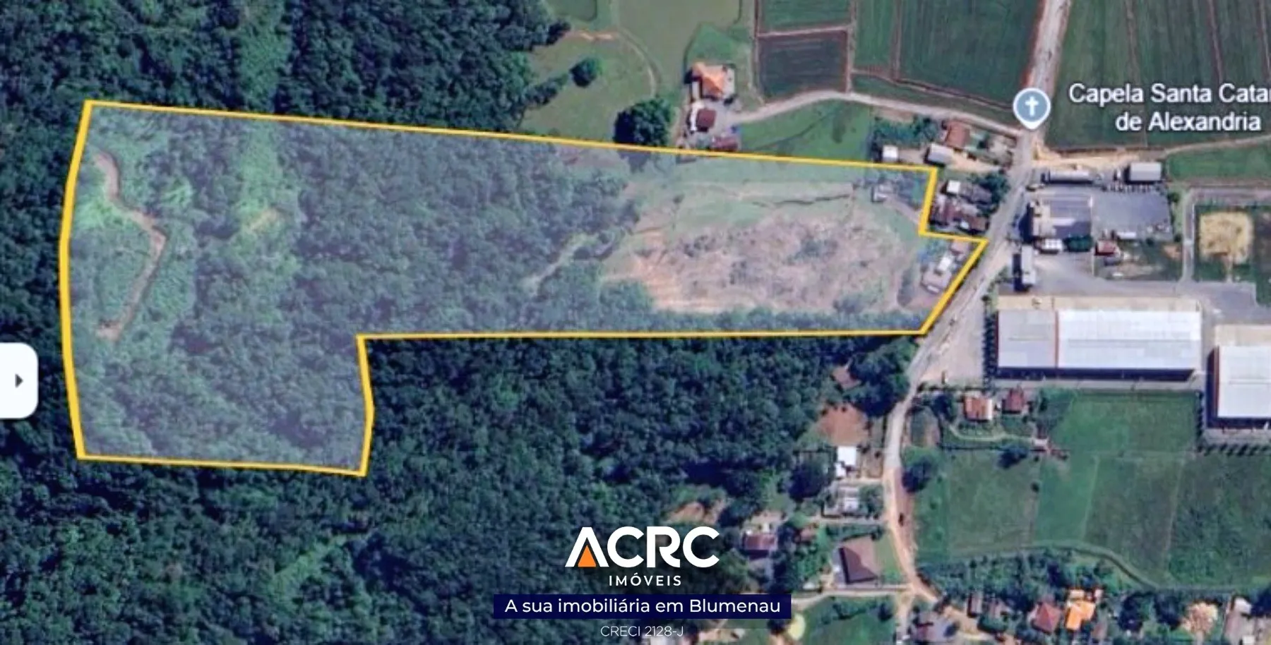 ACRC Imóveis - TE01233 - Terreno no Bairro Belchior Baixo em Gaspar — foto 5