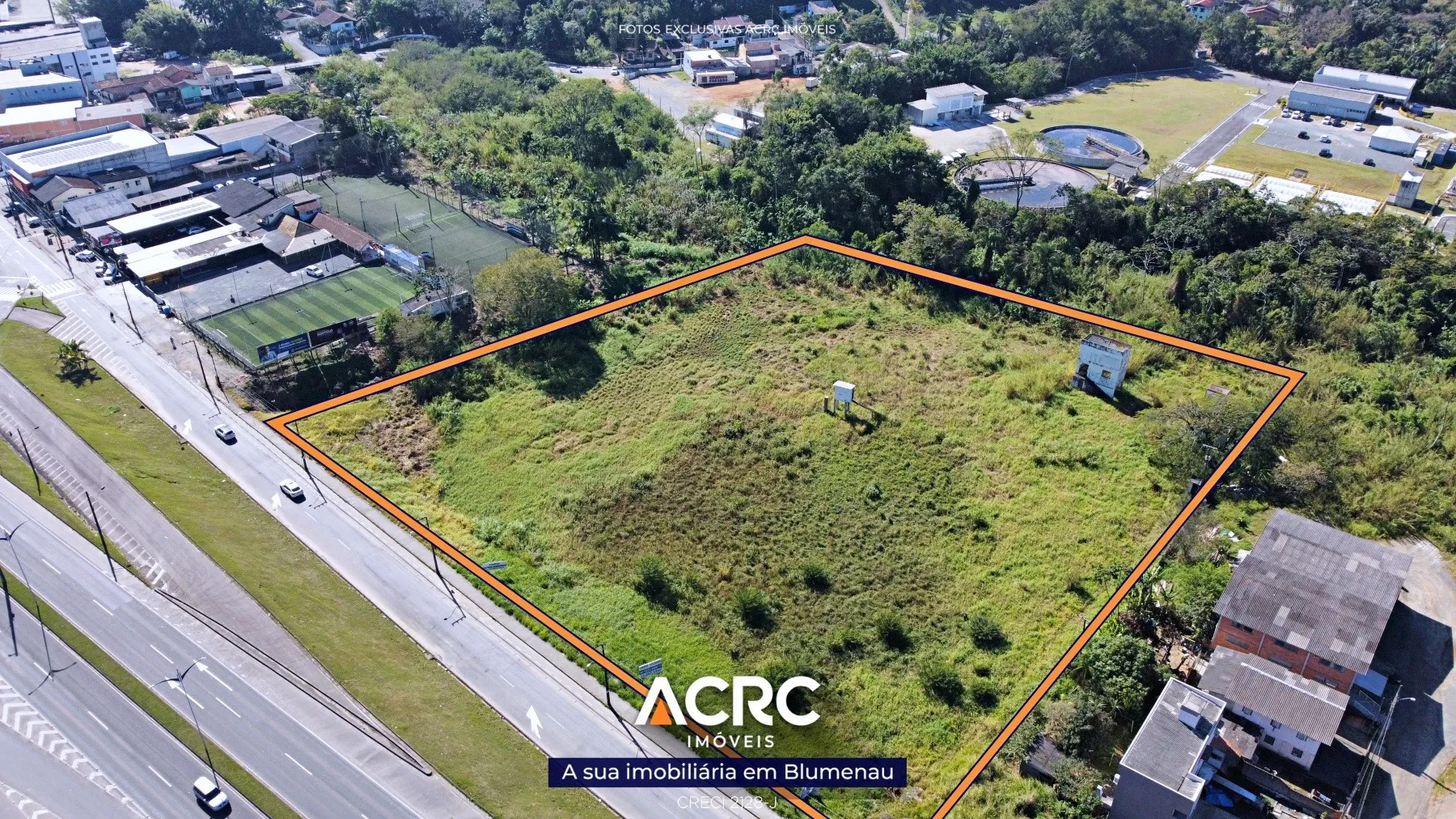 ACRC Imóveis - TE01228 - Terreno para Locação no Bairro Fortaleza — foto 2