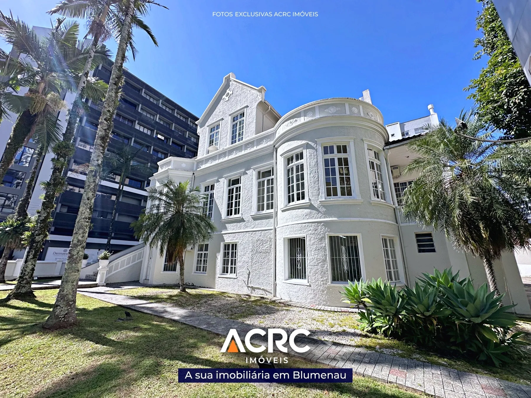 ACRC Imóveis - CA03423 - Casarão histórico para Locação no Bairro Jardim Blumenau - foto 1